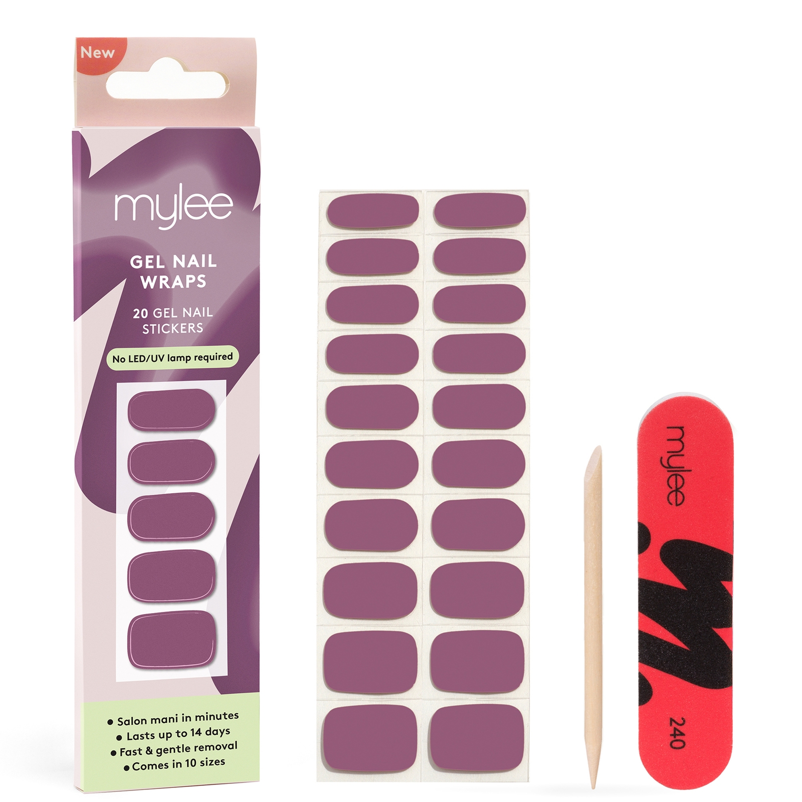 

Mylee Gel Nail Wraps - In The Air