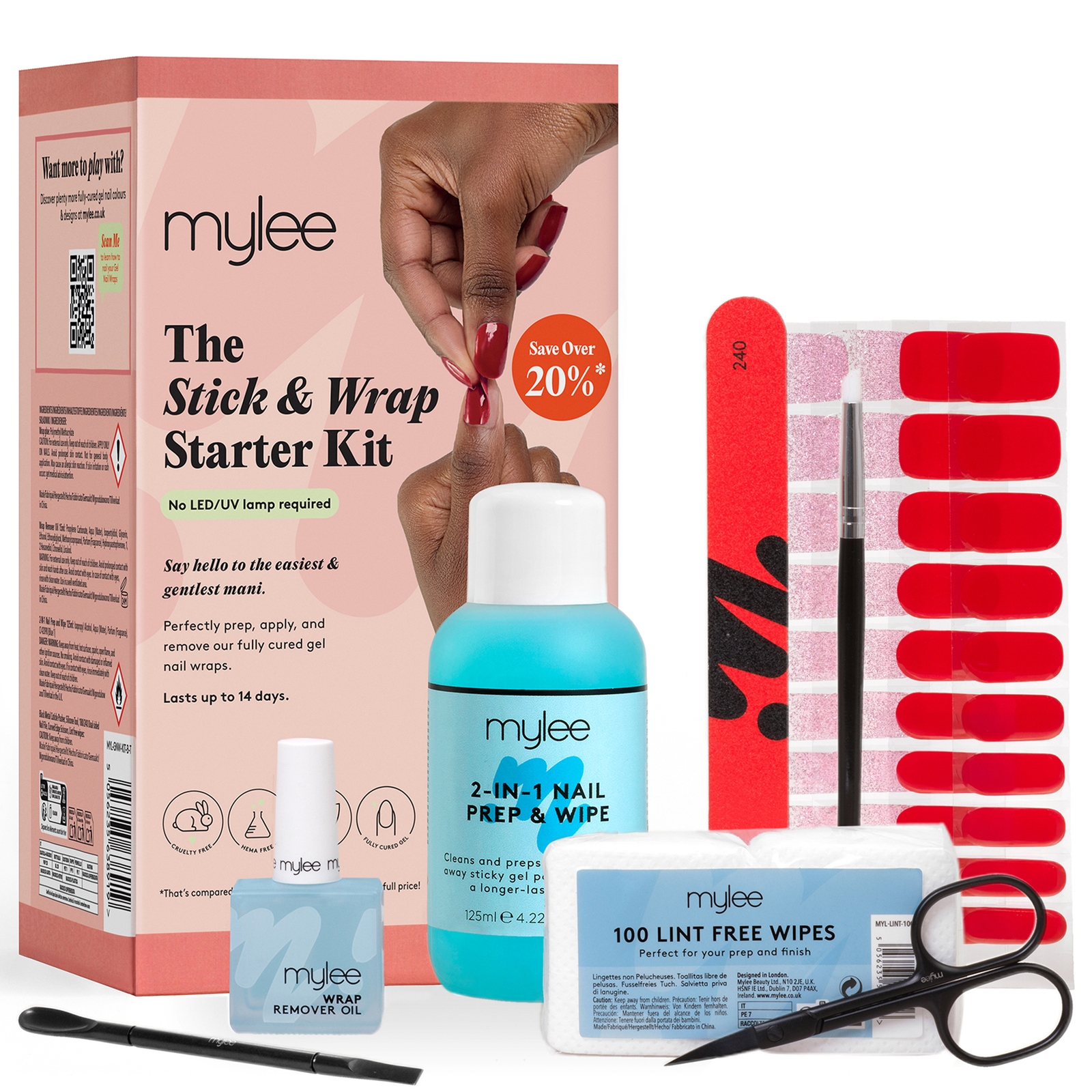 

Mylee Gel Nail Wrap Kit