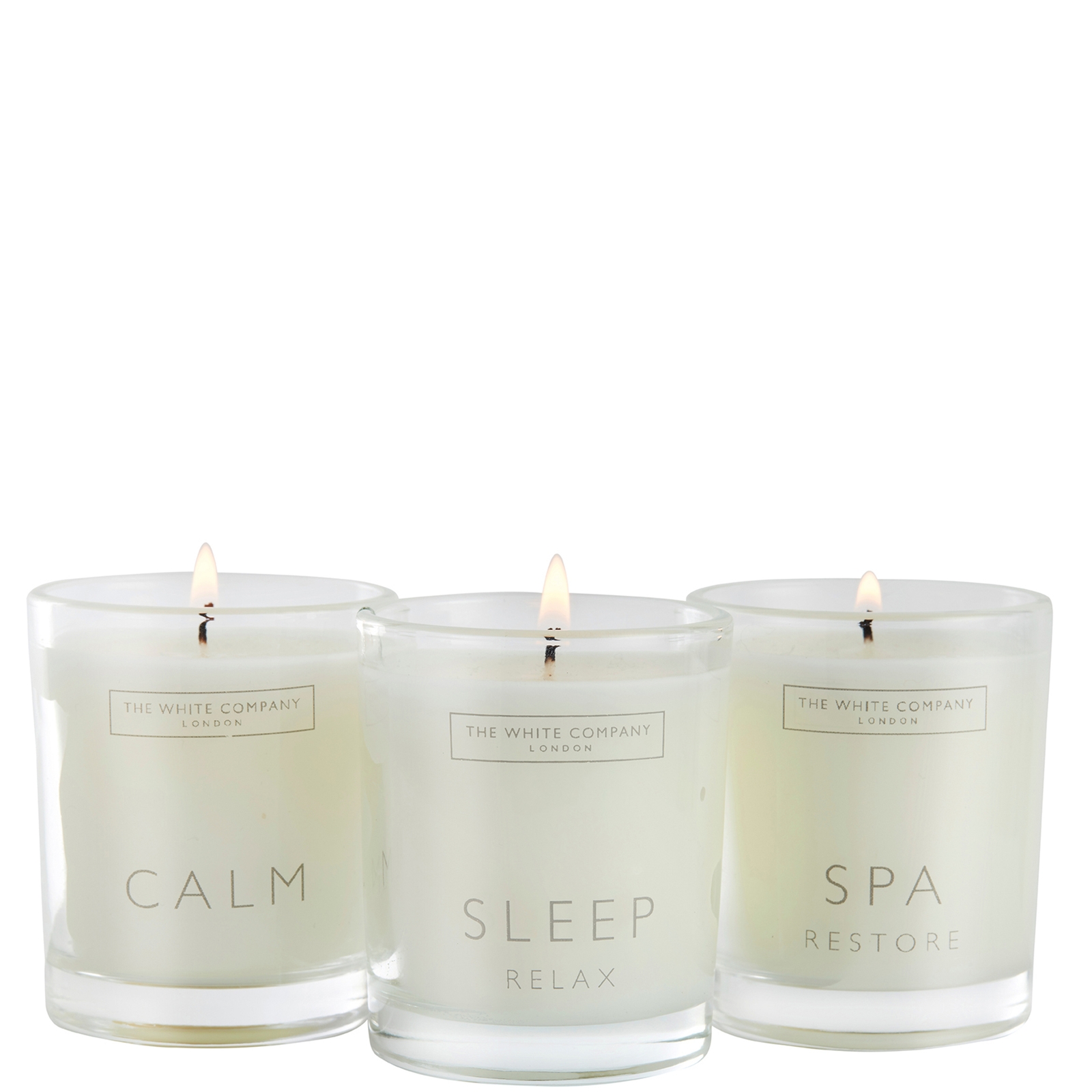 

The White Company Spa Votive Trio Set