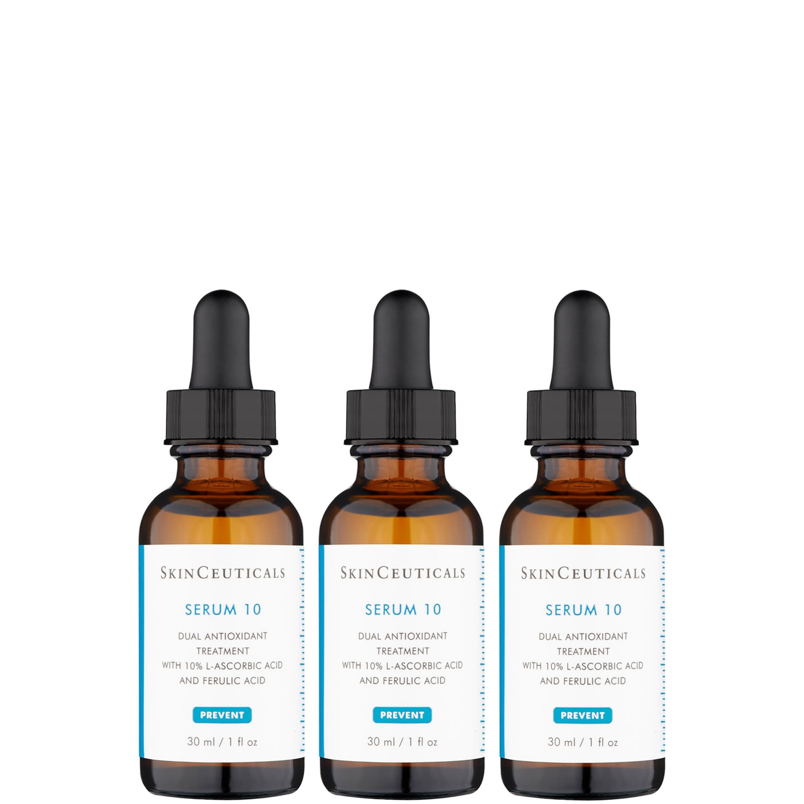 

SkinCeuticals Serum 10 Antioxidant Vitamin C Serum for Sensitive Skin 30ml (Three Pack)