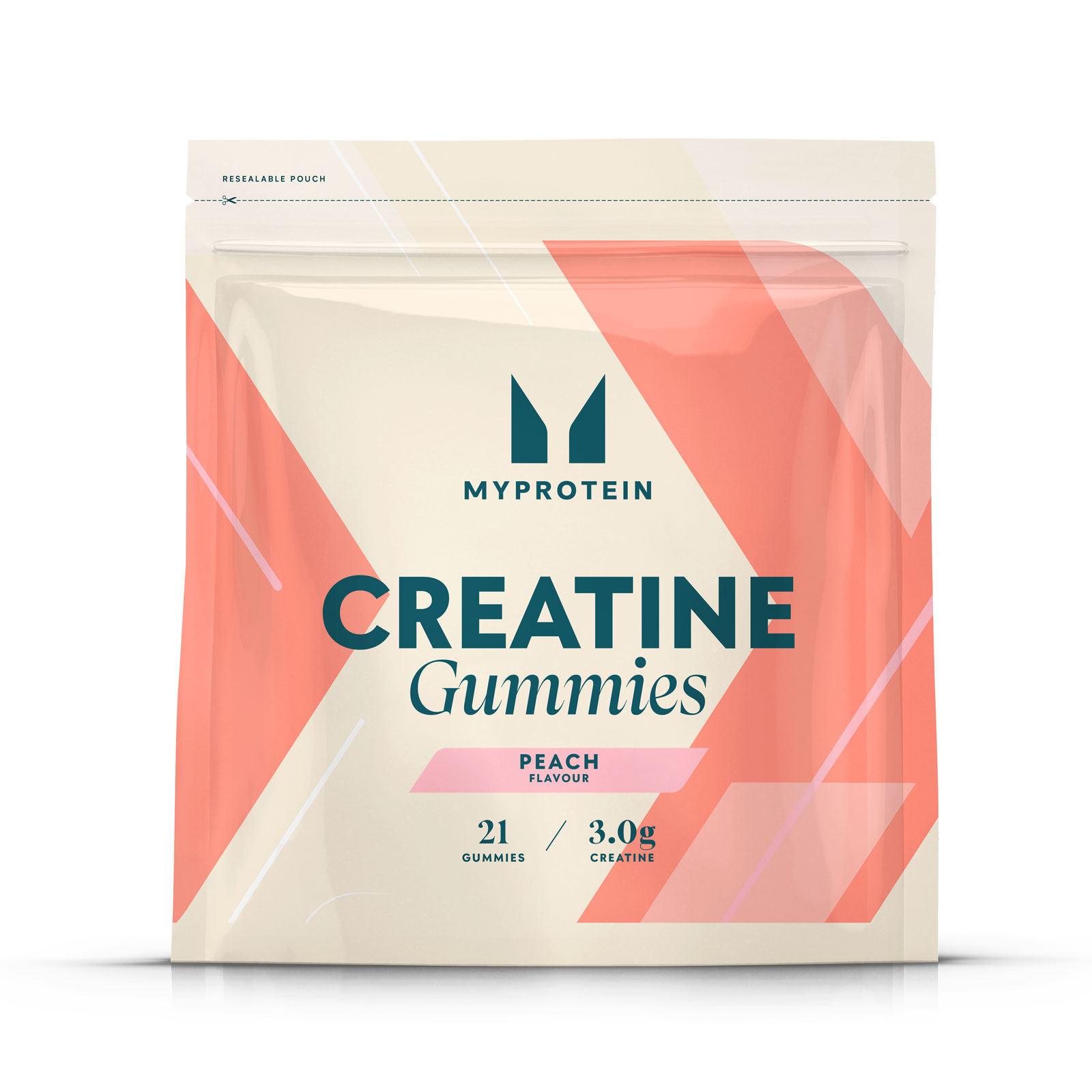 Pastilles gélifiées à la créatine - 7portions - Pêche