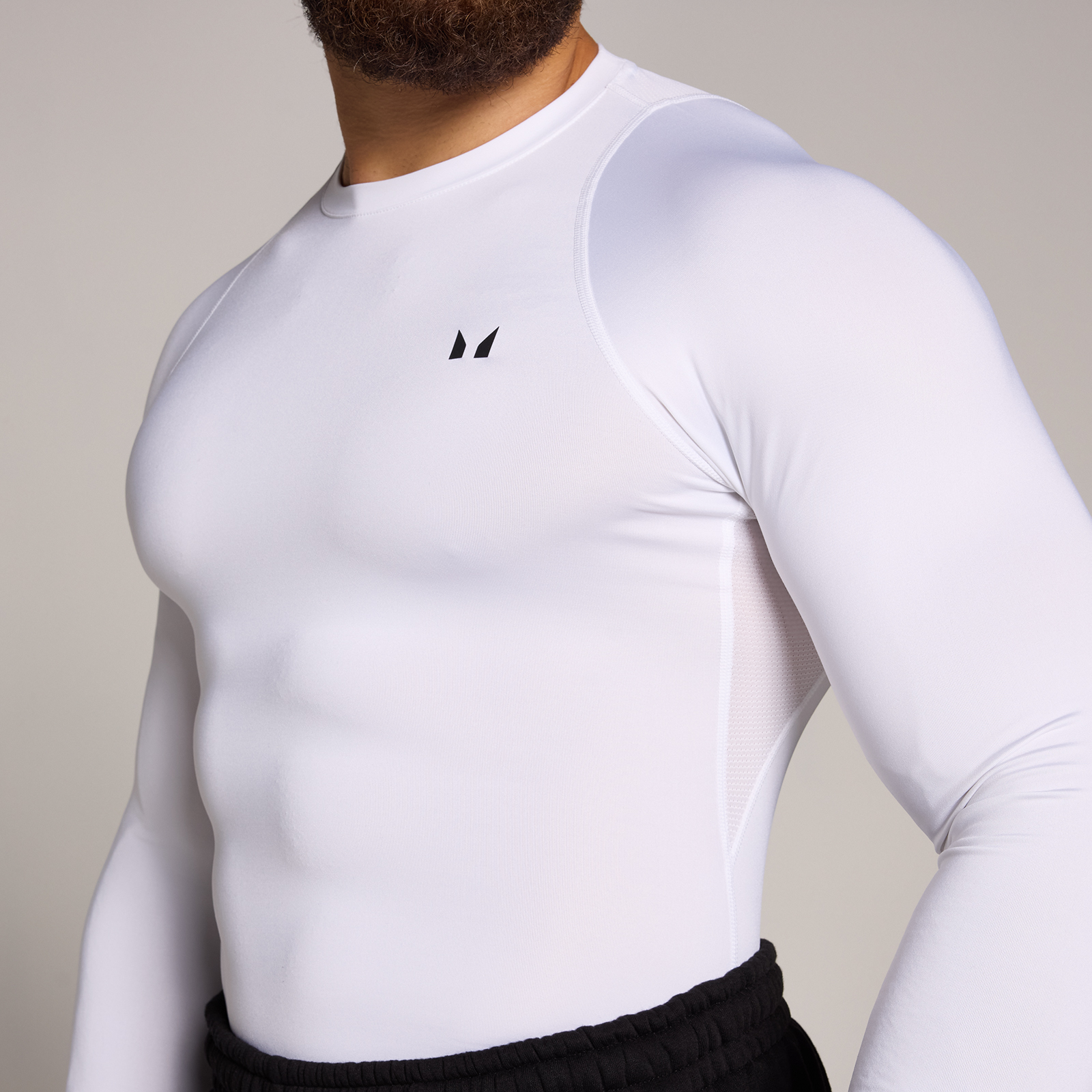 Thumbnail - MP Herren Training Langarm-Baselayer – Weiß - M
