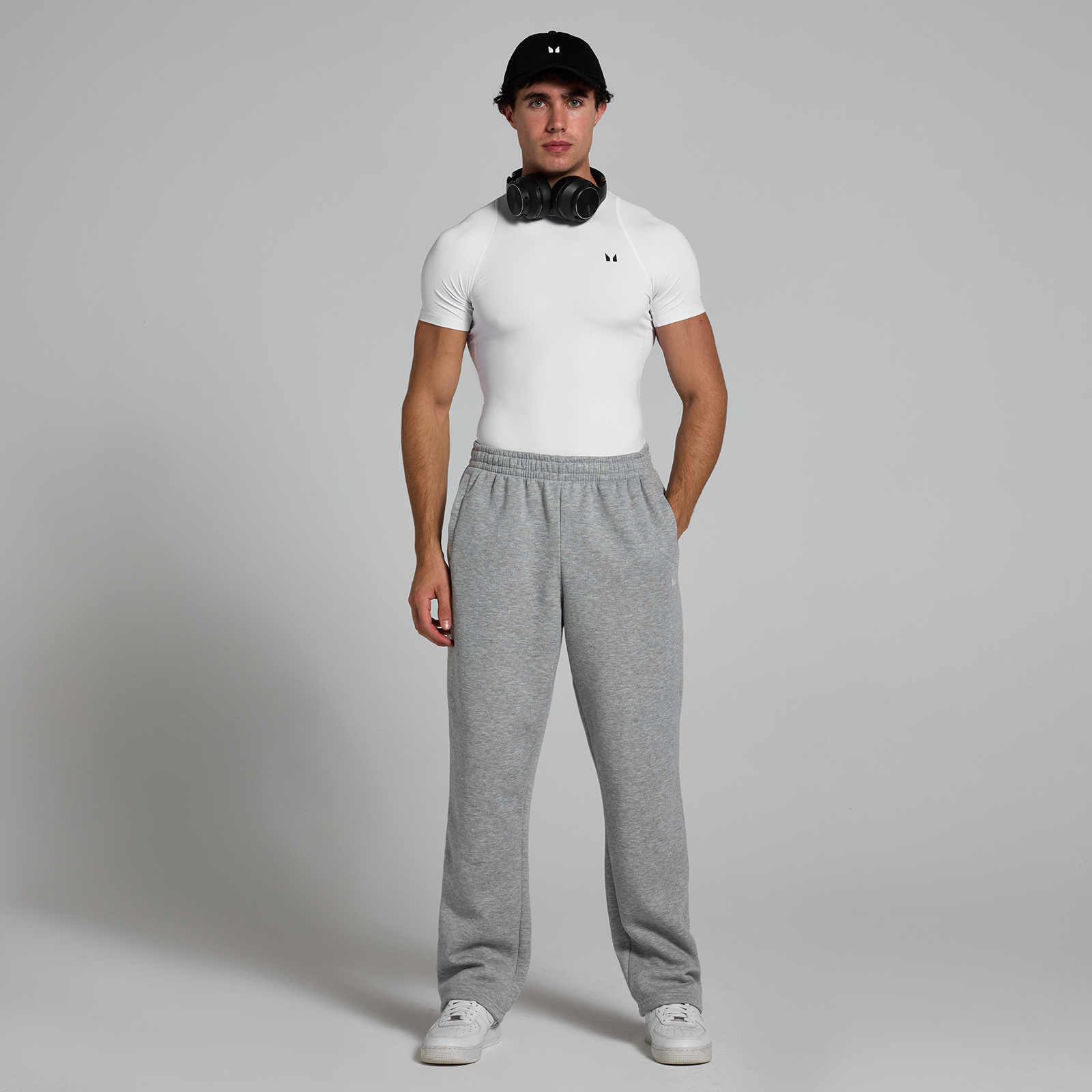 5059883401096 - MP Herren Training Kurzarm-Baselayer – Weiß - XL