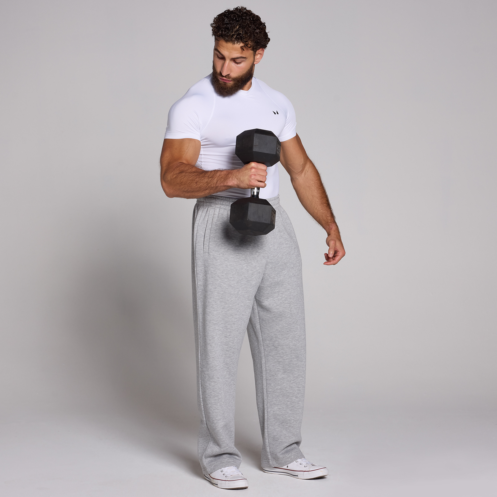 Thumbnail - MP Herren Training Kurzarm-Baselayer – Weiß - S