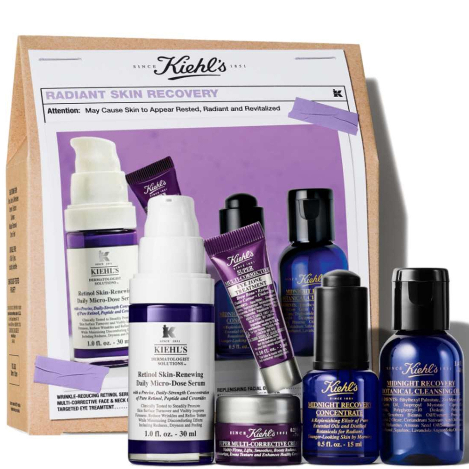 Kiehl's Radiant Skin Recovery Set