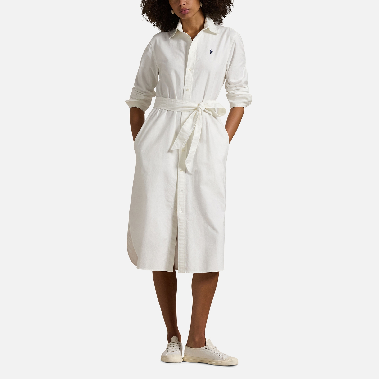 Polo Ralph Lauren Oxford Cotton Dress - UK 8