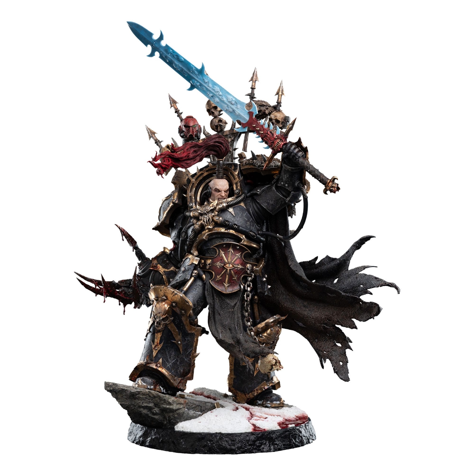 Weta Workshop Warhammer 40,000: Space Marine 2 Statue 1/6 Scale Abaddon the Despoiler Limited Edition 89cm