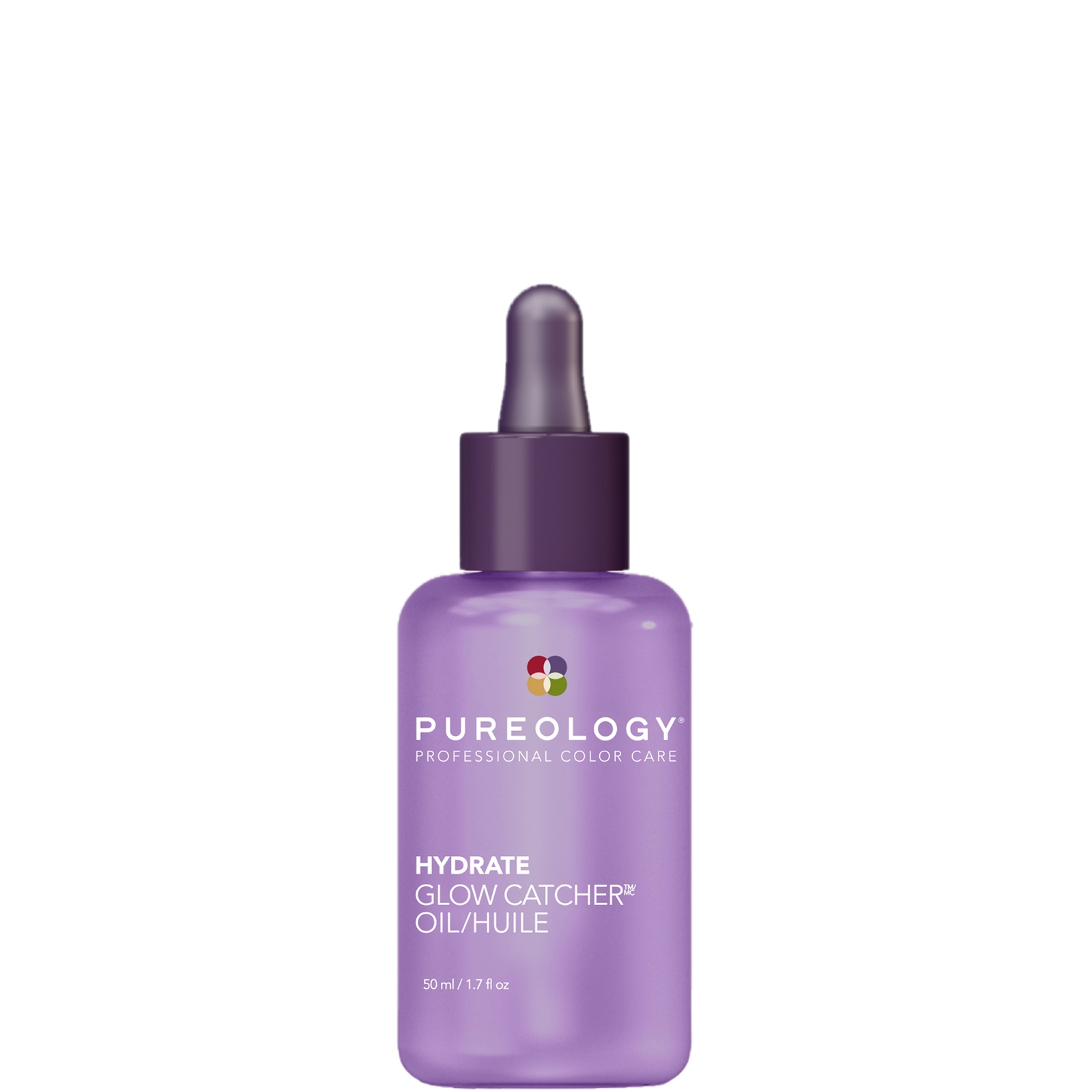 Pureology Hydrate Glow Catcher Hydrating Hair Oil In Purple