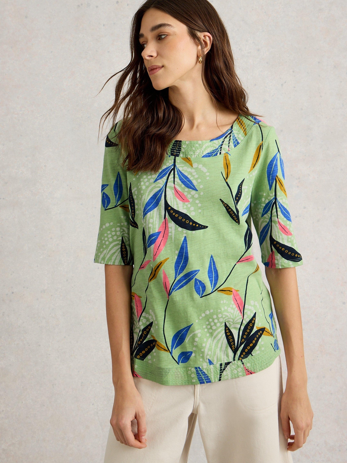 T-Shirt Weaver aus Jersey - 34