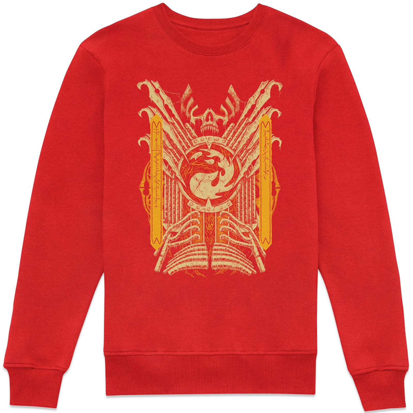 Magic: The Gathering Phyrexian Mountain Sweatshirt - Red - S