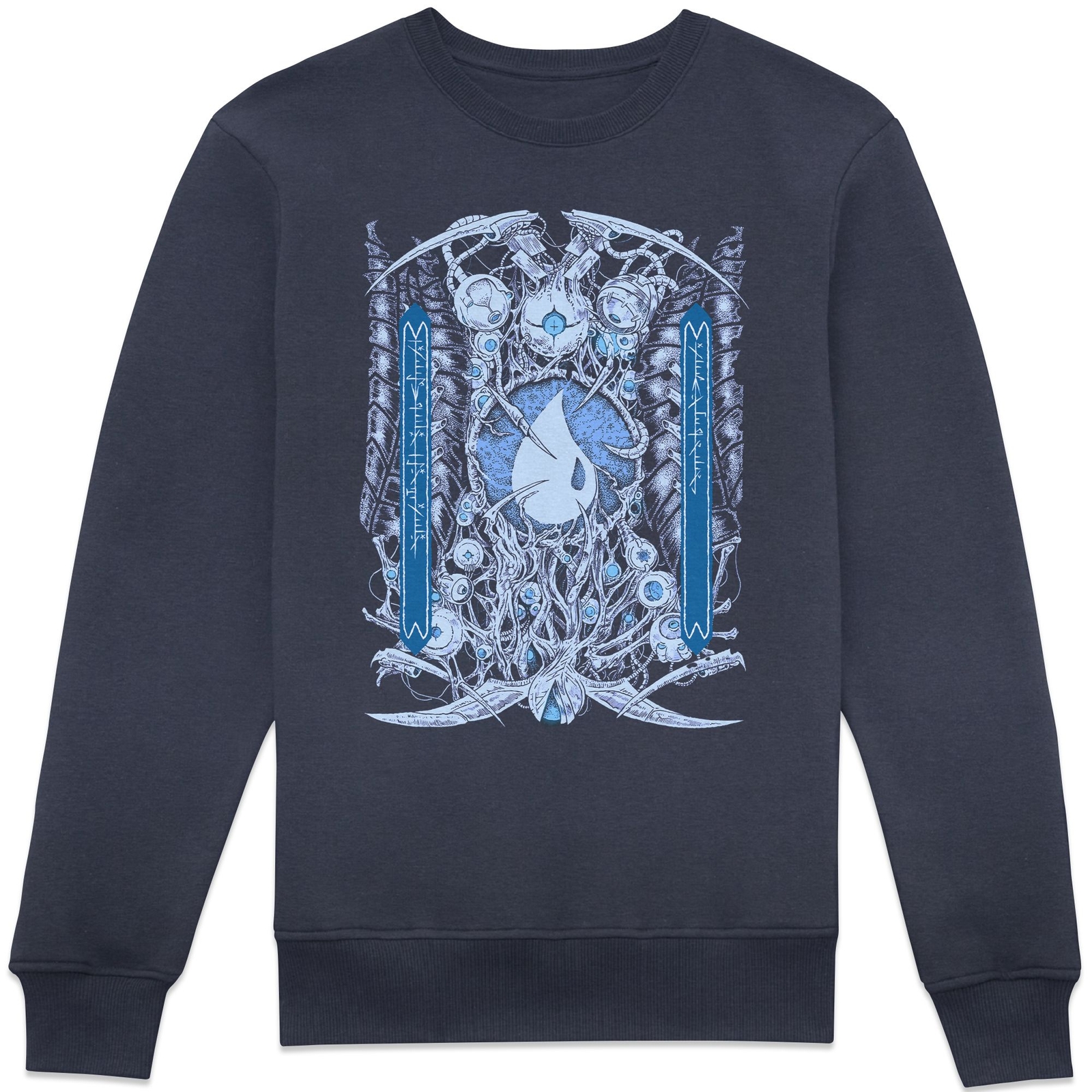 Magic: The Gathering Phyrexian Island Sweatshirt - Blue - L