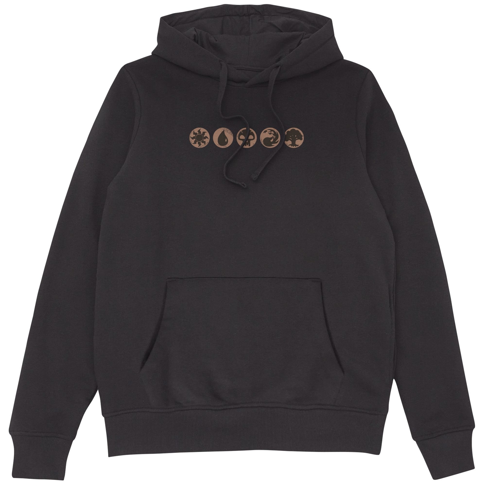 Magic: The Gathering Classic Mana & Logo Hoodie - Black - XL