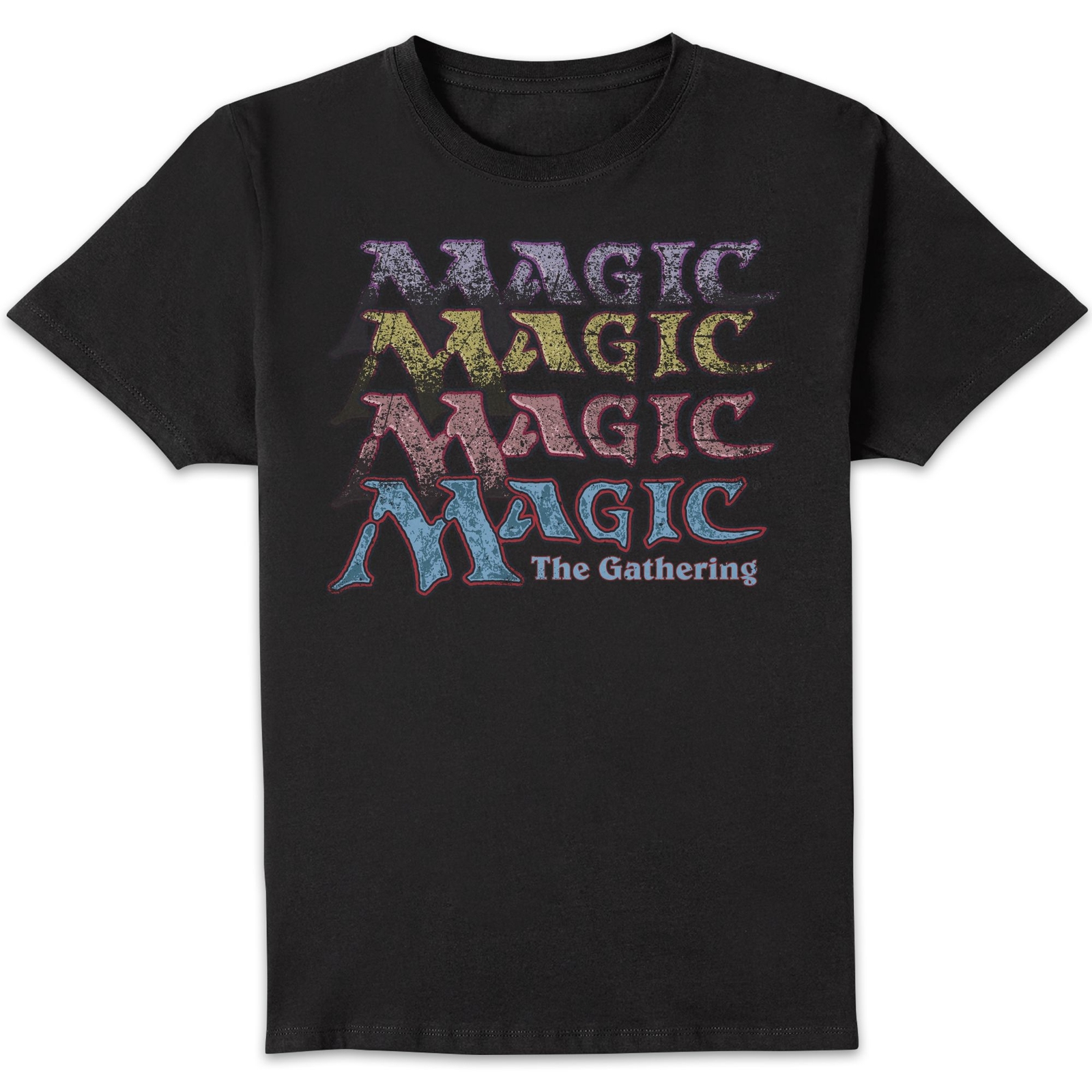 Magic: The Gathering Logo Stack Unisex T-Shirt - Black - M