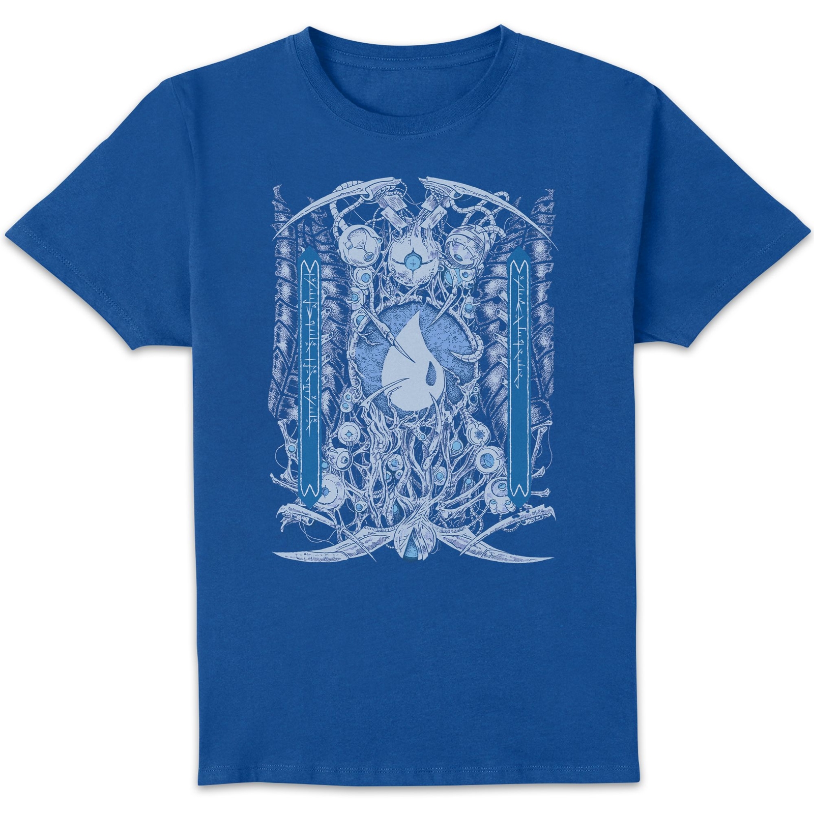 Magic: The Gathering Phyrexian Island Unisex T-Shirt - Blue - M