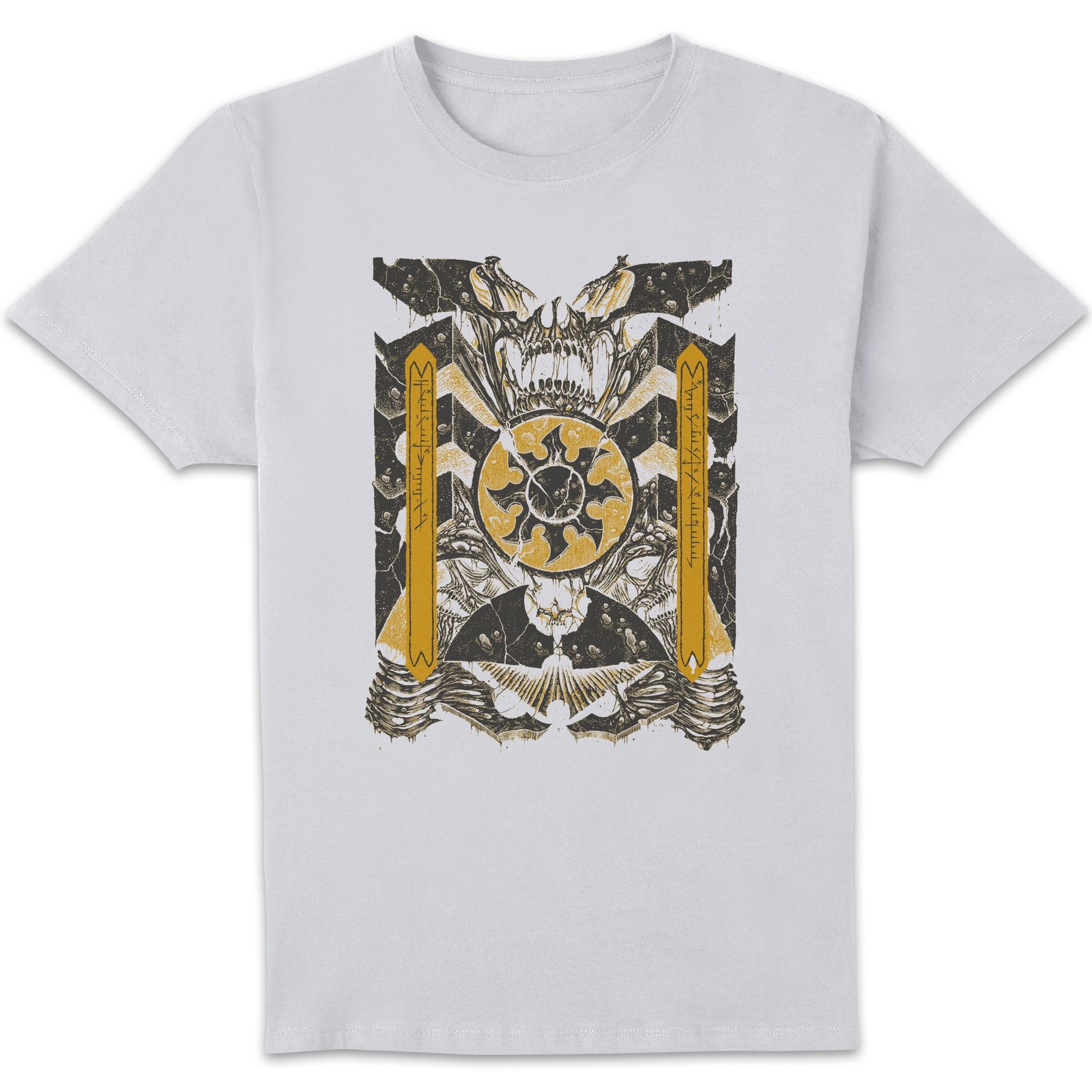 Magic: The Gathering Phyrexian Plains Unisex T-Shirt - White - 4XL