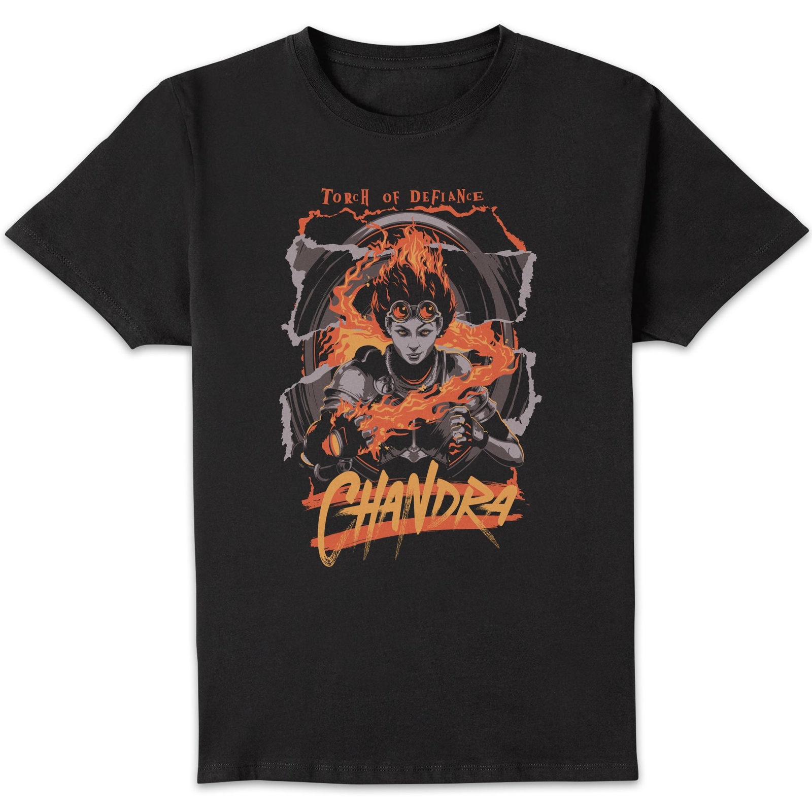Magic: The Gathering Chandra Torch Of Defiance Unisex T-Shirt - Black - M