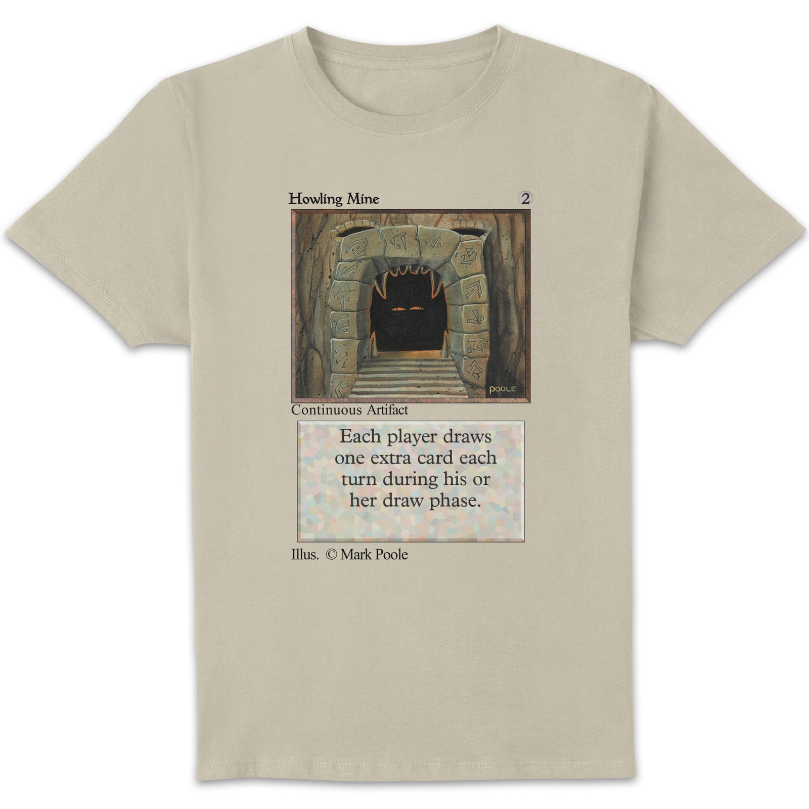 Magic: The Gathering Howling Mine Unisex T-Shirt - Cream - XXL