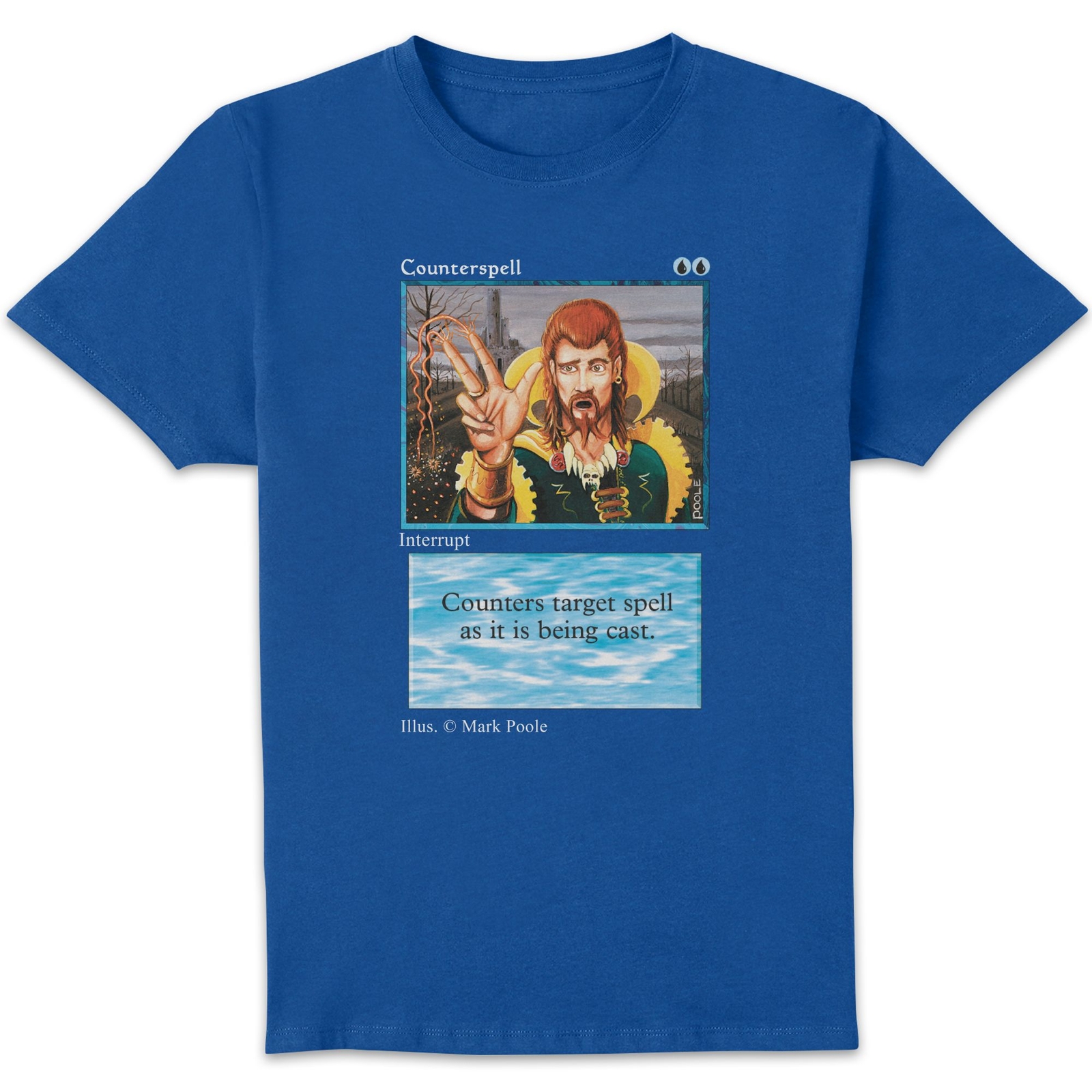 Magic: The Gathering Counterspell Unisex T-Shirt - Blue - M