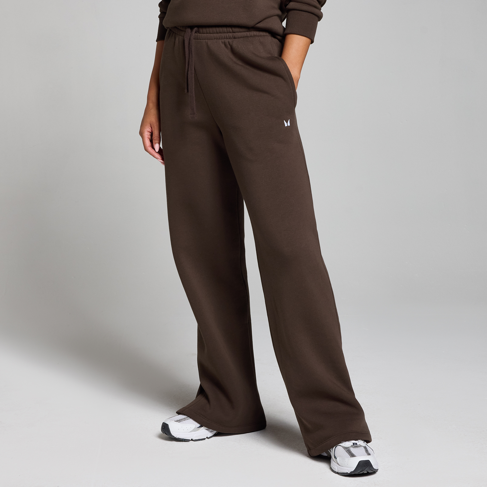 5059883402536 - MP Womens Basics Straight Leg Joggers - Chocolate - XL