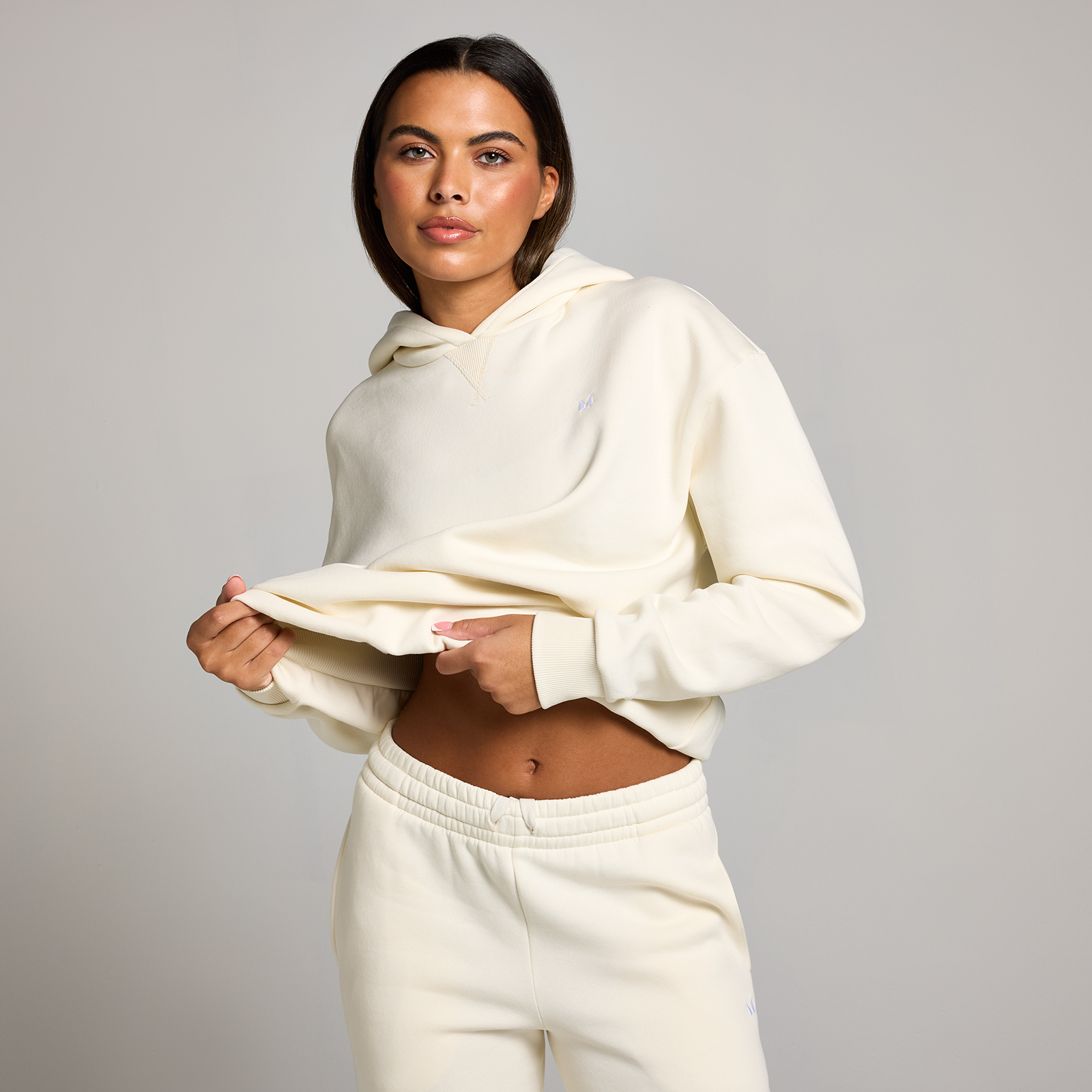 Myprotein UK MyProtein MP Women's Basics Oversized Hoodie - Soft Cream
