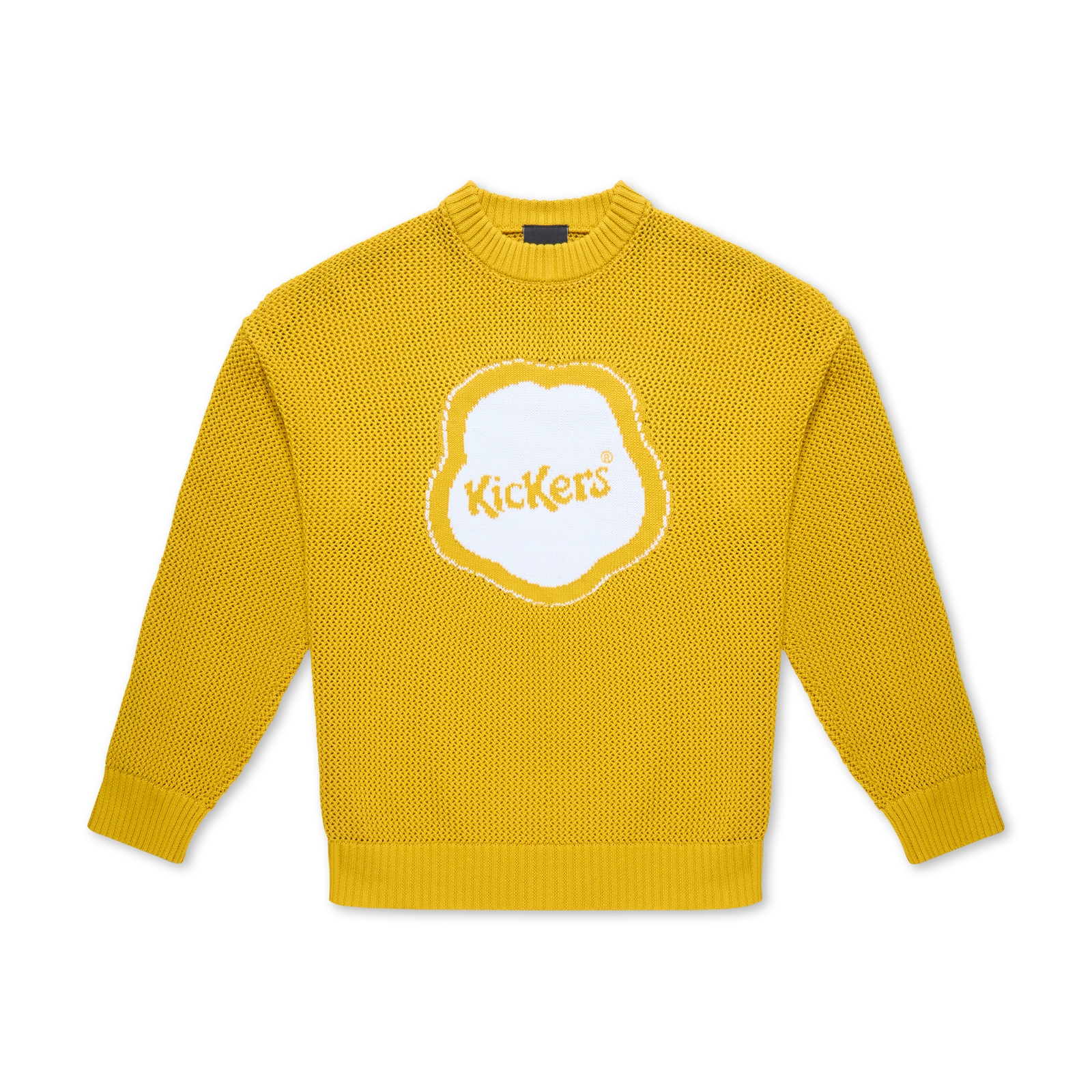 Adult Unisex Kickers Classic Jaquard Knit Yellow