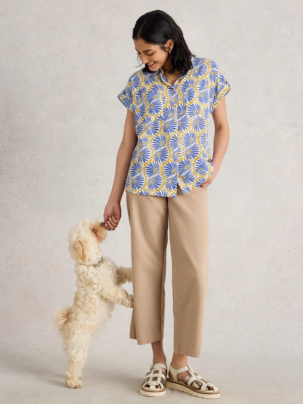 Bluse Ellie aus Bio-Baumwolle - 36