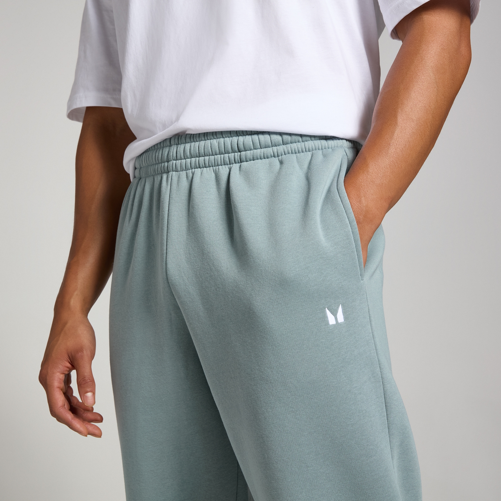 Thumbnail - MP Herren Rest Day Oversized Jogginghose – Blei - XXL