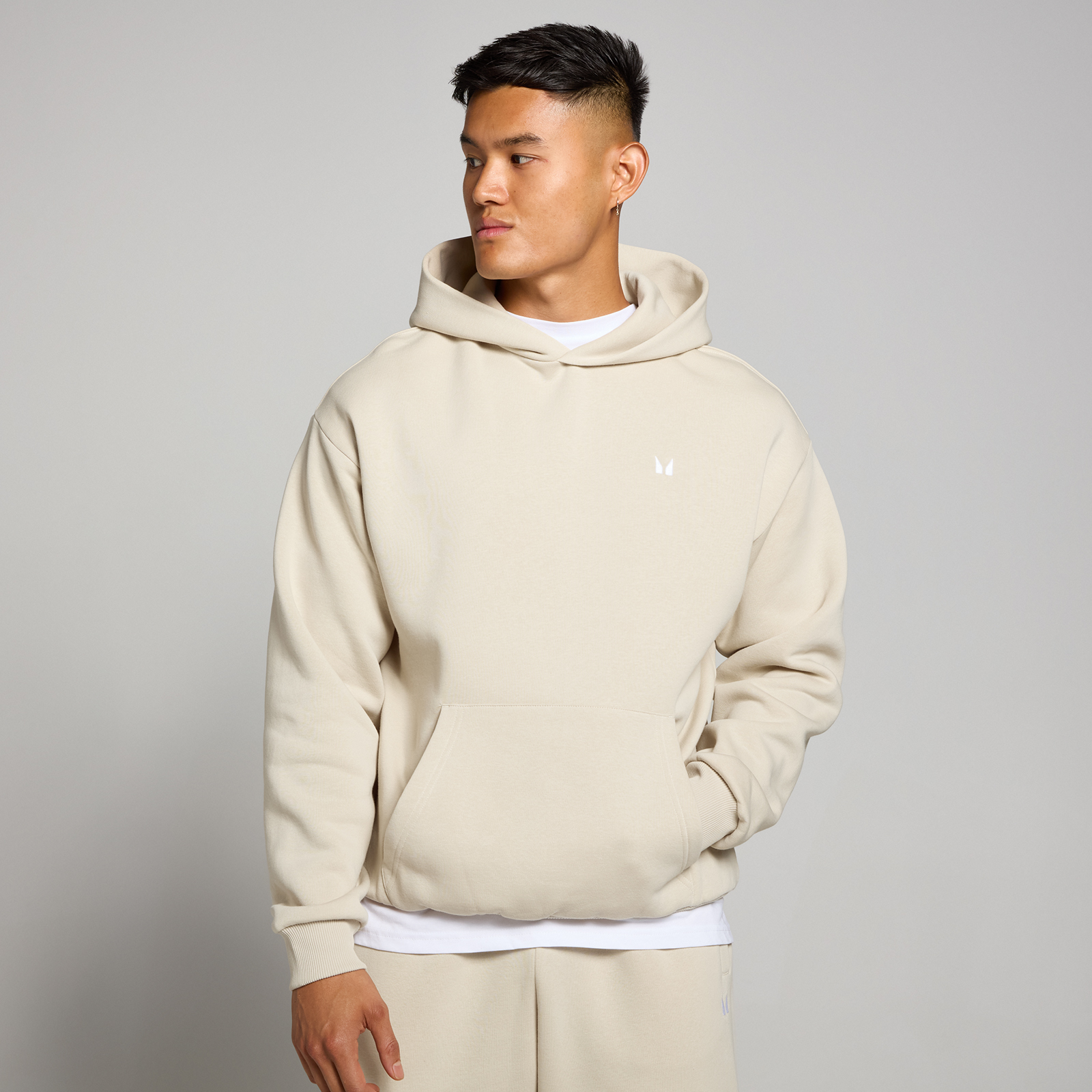 5059883402819 - MP Herren Rest Day Oversized Kapuzenpulli – Hafer - XL 5059883402819 - MP Herren Rest Day Oversized Kapuzenpulli – Hafer - XL