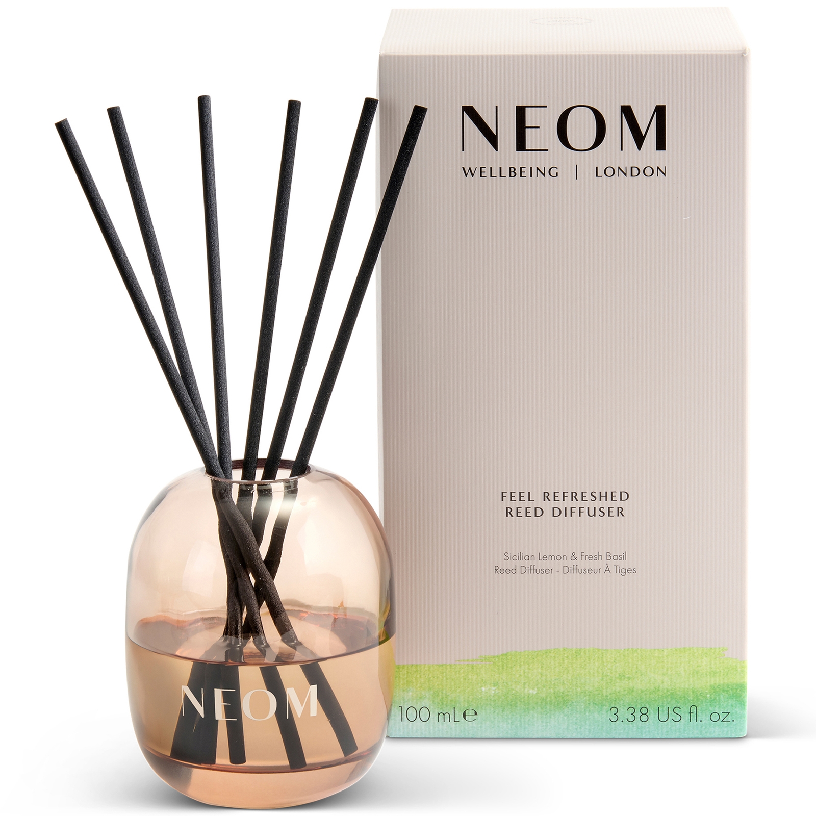 

NEOM Wellbeing Feel Refreshed Reed Diffuser 100ml