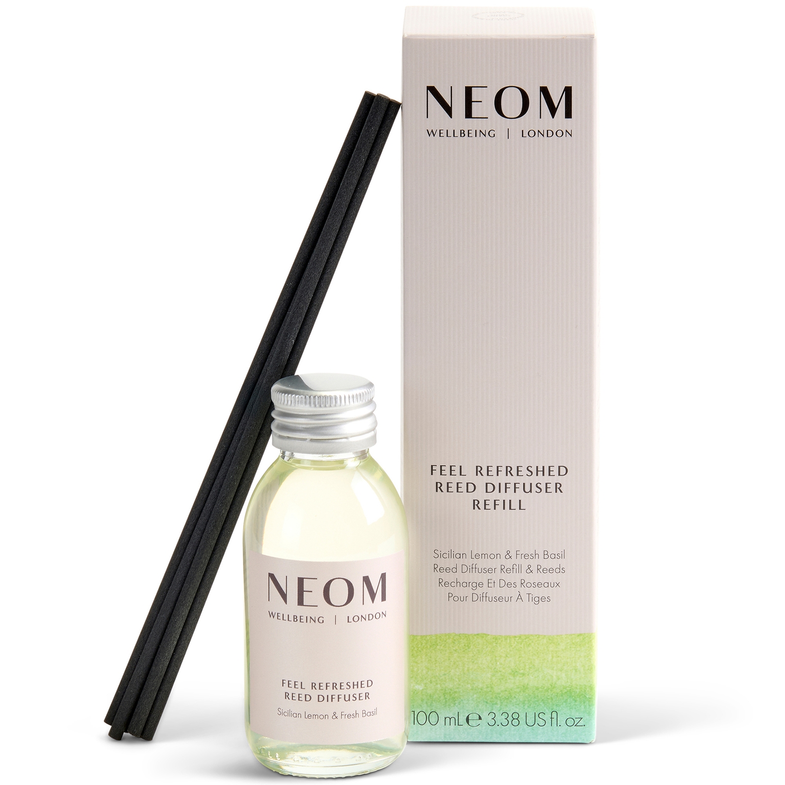 

NEOM Wellbeing Feel Refreshed Reed Diffuser Refill 100ml
