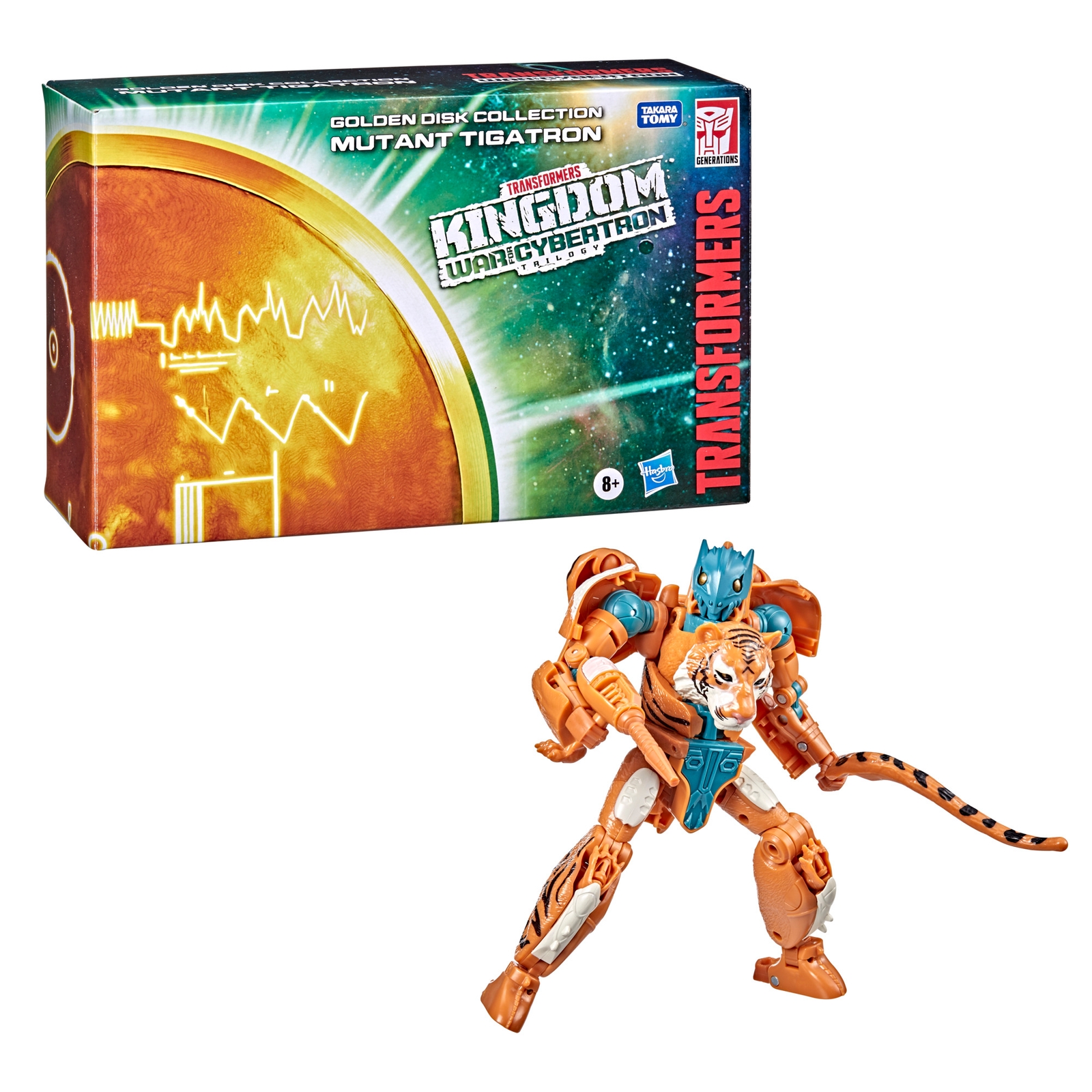 Transformers Generations War for Cybertron Golden Disk Collection Chapter 3, Mutant Tigatron Figure 5.5