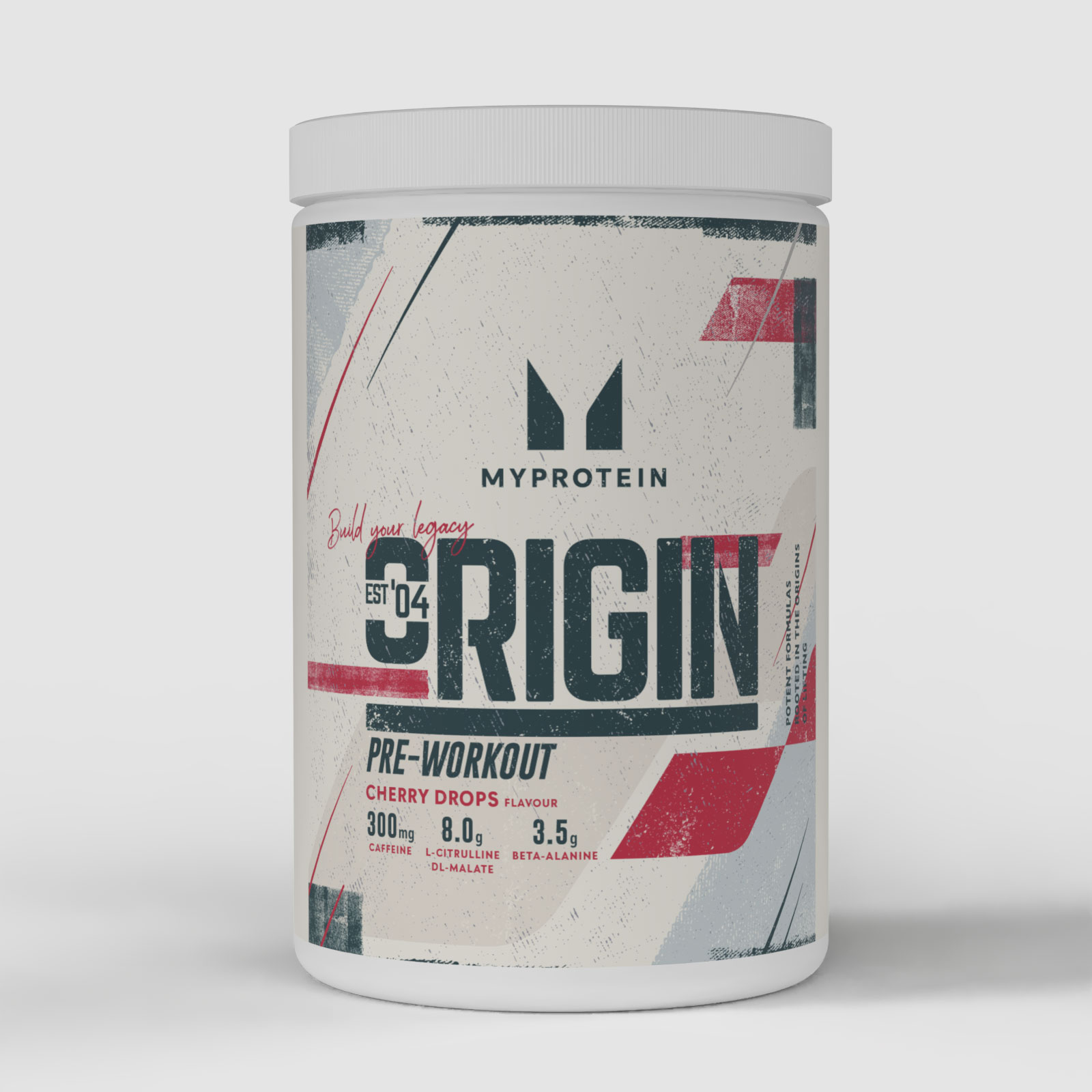 Myprotein UK MyProtein Origin Pre-Workout (Alpha) - 30servings - Cherry Drops