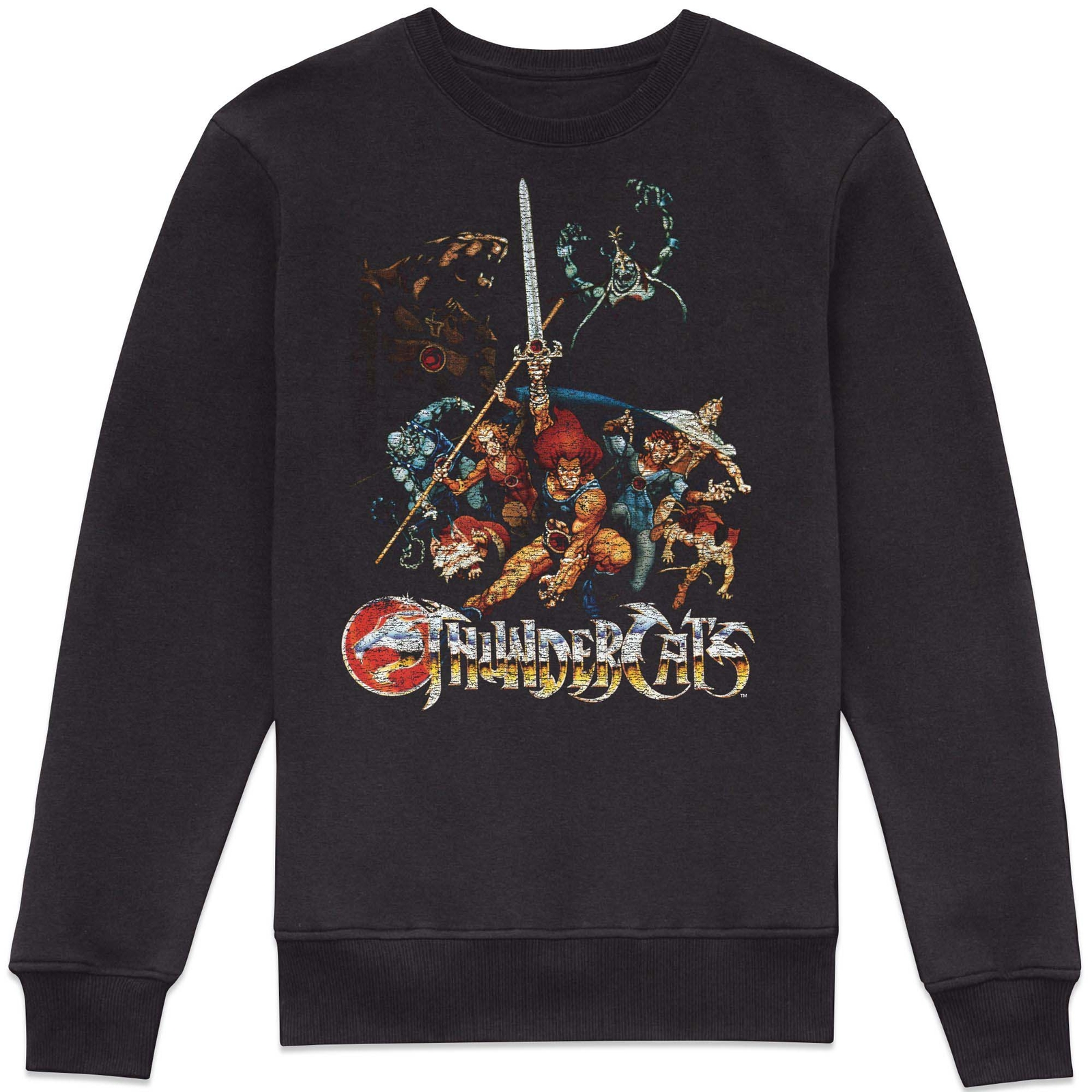 Thundercats Classic Art Sweatshirt - Black - XXL