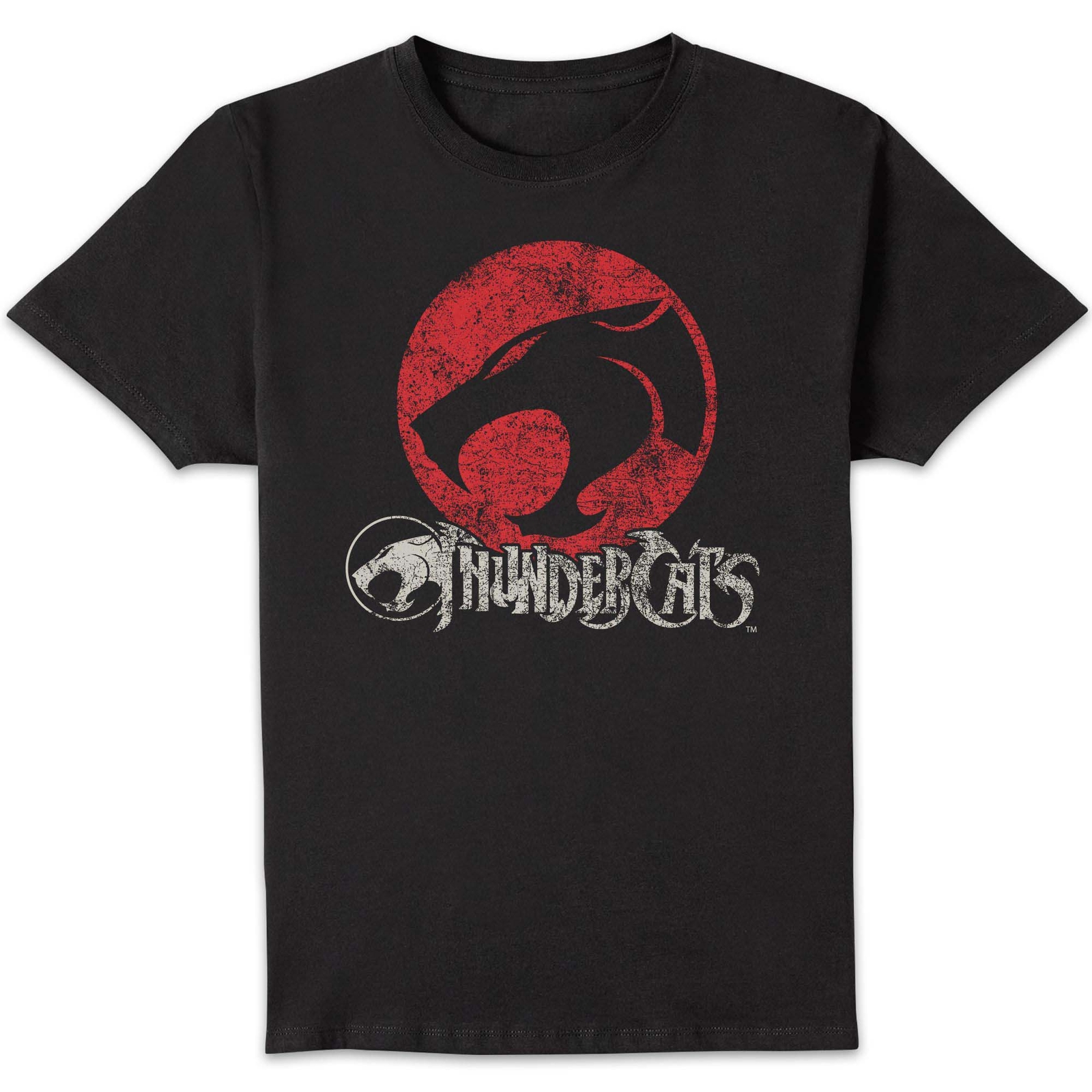 Thundercats Vintage Logo Unisex T-Shirt - Black - 4XL