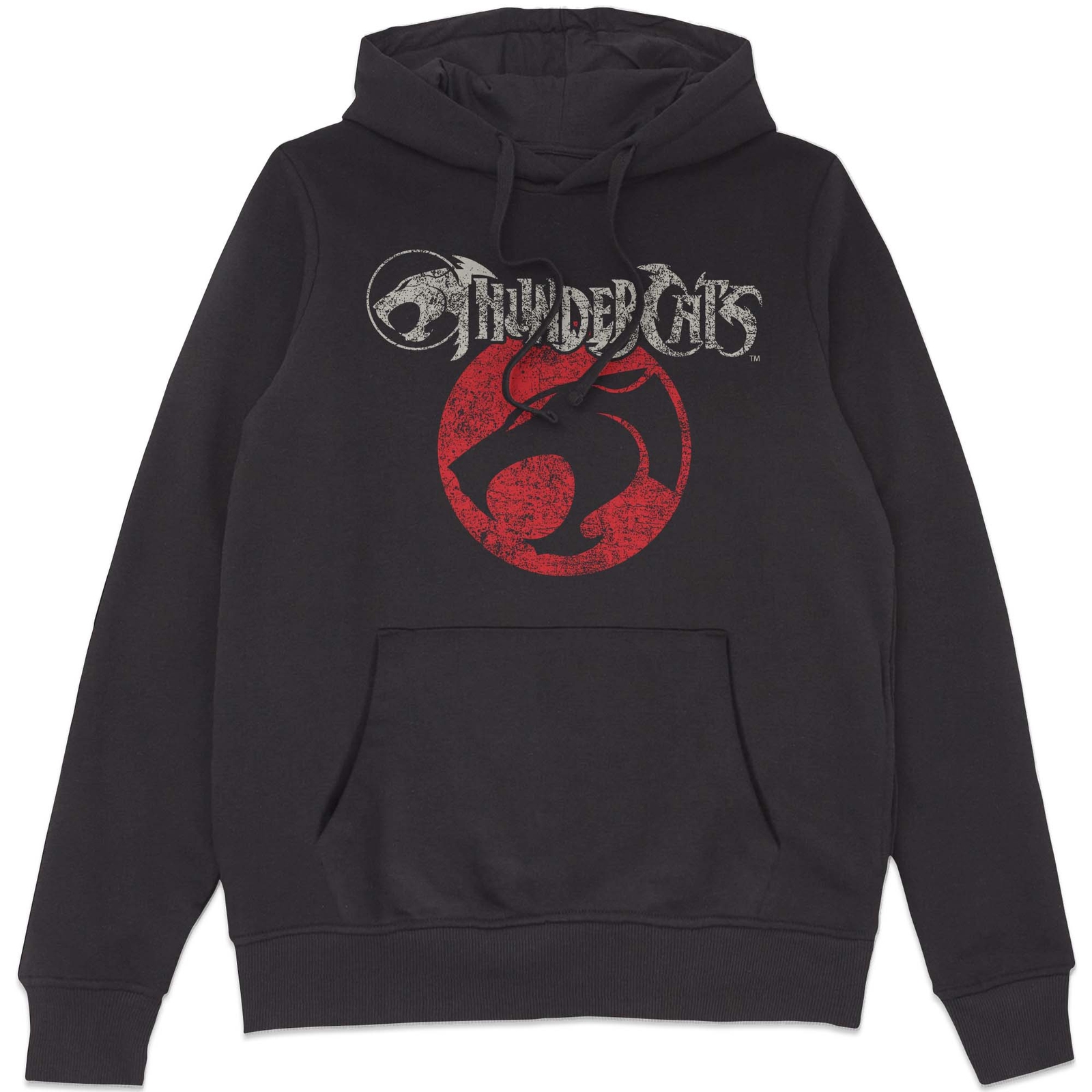 Thundercats Vintage Logo Hoodie - Black - S