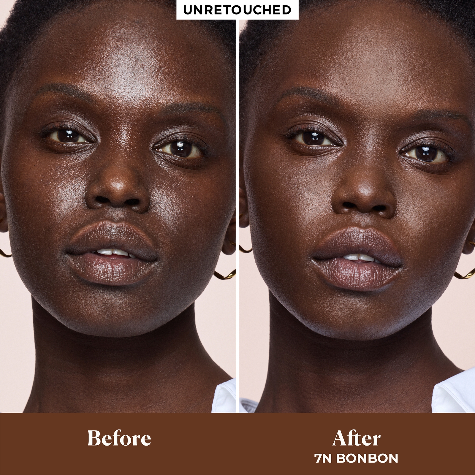 Thumbnail - Laura Mercier - Real Flawless Feathermatte Powder Foundation (Various Shades) - 7N Bonbon 