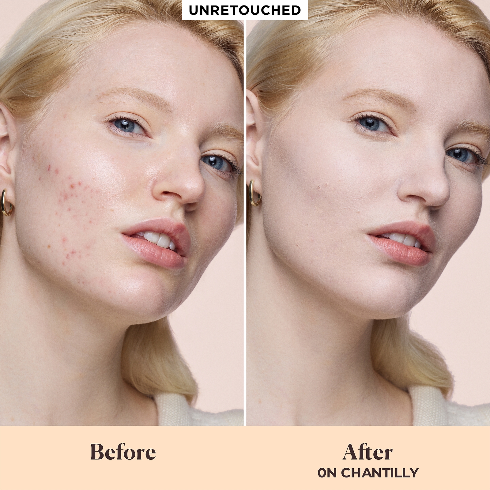 Thumbnail - Laura Mercier - Real Flawless Feathermatte Powder Foundation (Various Shades) - 0N Chantilly