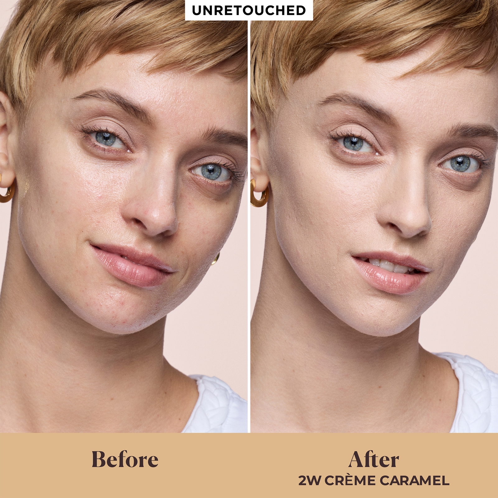 Thumbnail - Laura Mercier - Real Flawless Feathermatte Powder Foundation (Various Shades) - 2W Crème Caramel