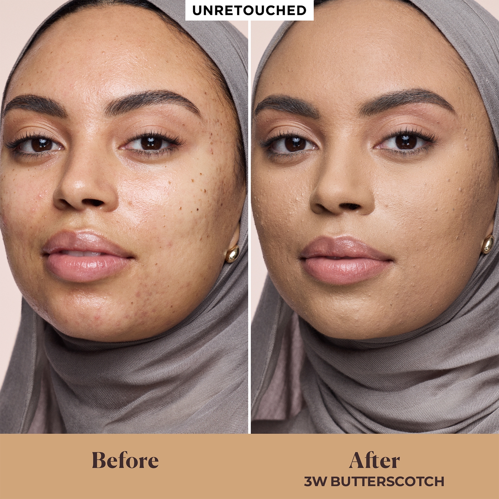 Thumbnail - Laura Mercier - Real Flawless Feathermatte Powder Foundation (Various Shades) - 3W Butterscotch 