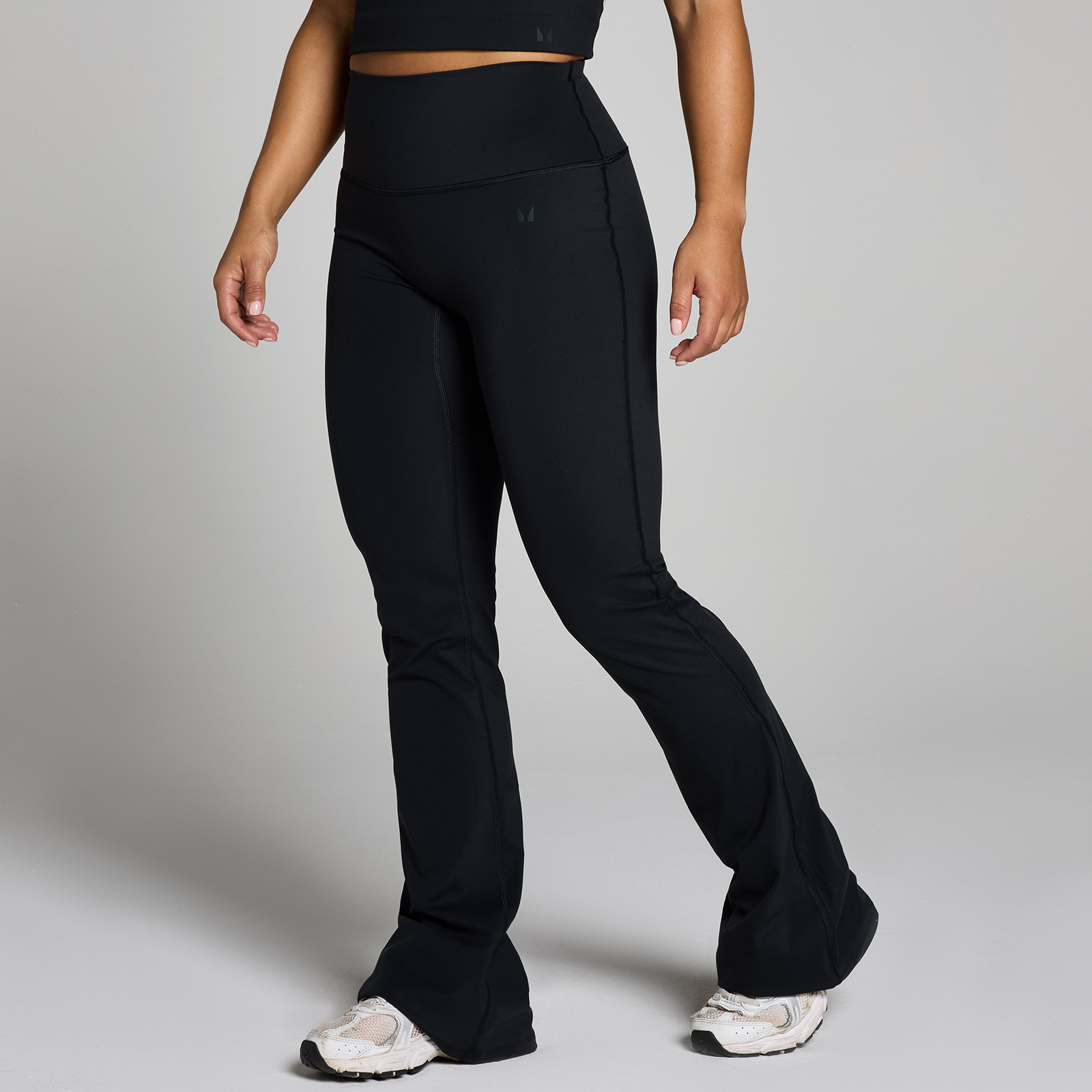 MP Women's Tempo Petite Flared Leggings - Black - XXL