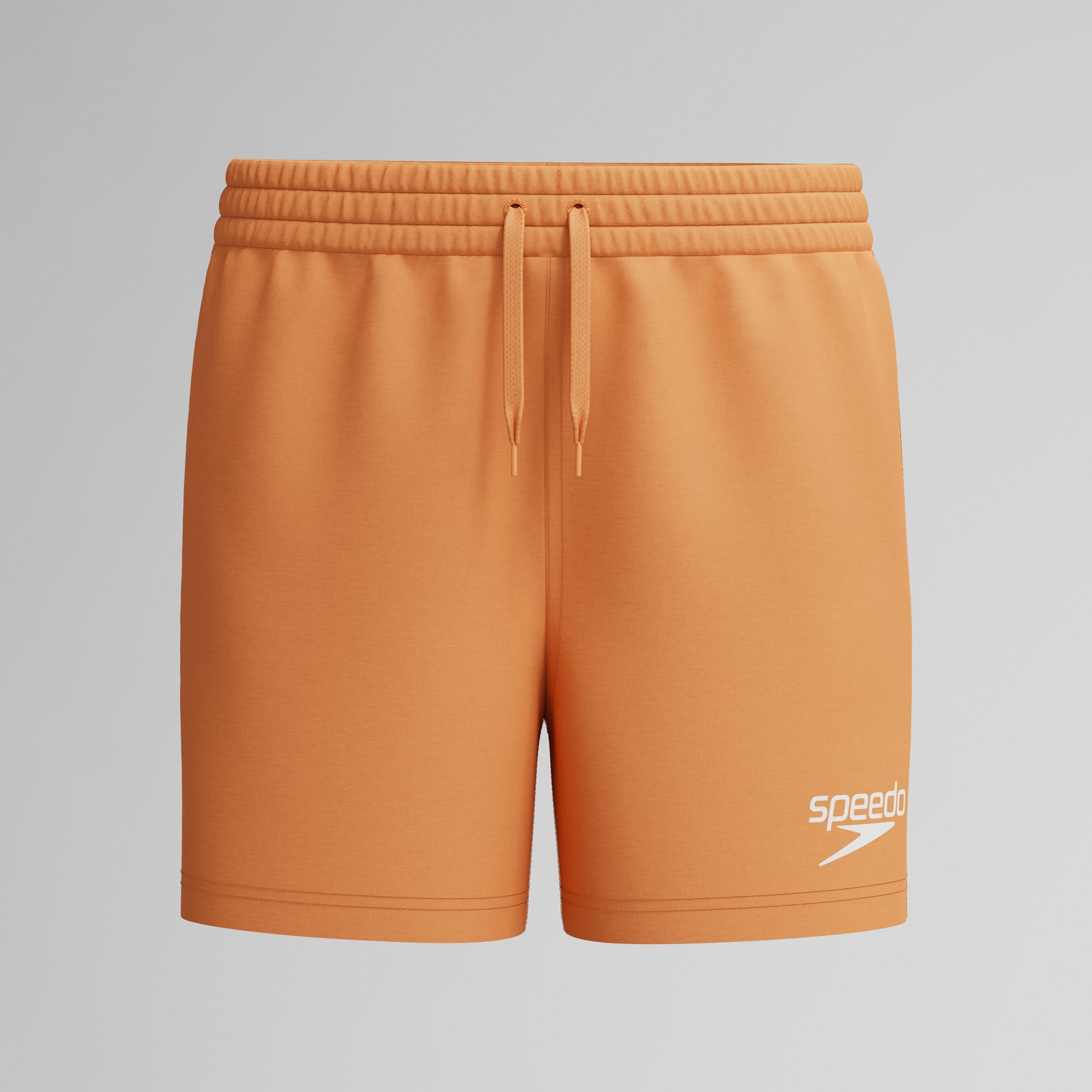 Boys Classic Solid 33cm Swim Shorts Orange