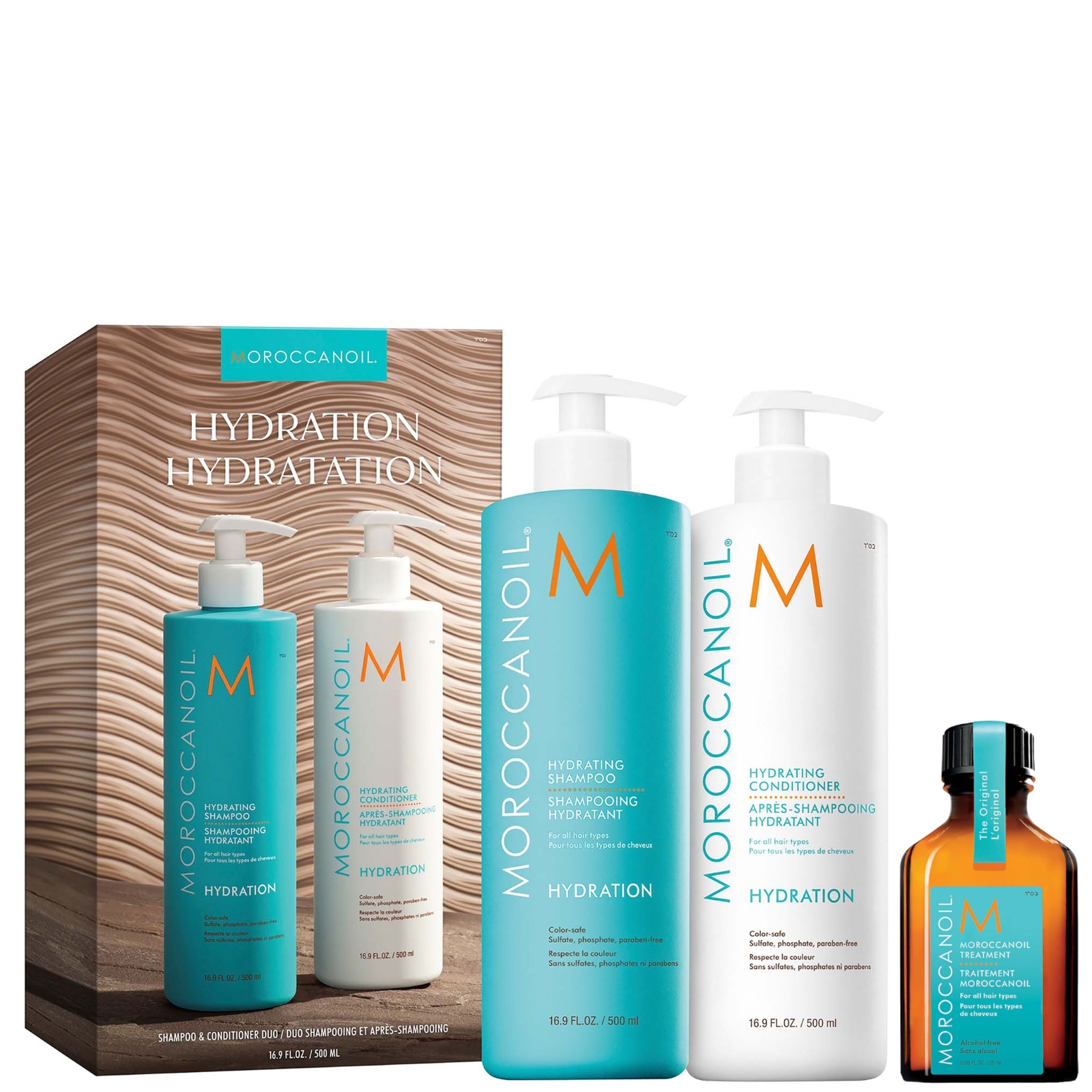 

Moroccanoil Hydrating 500ml DUO + Treatment 25ml