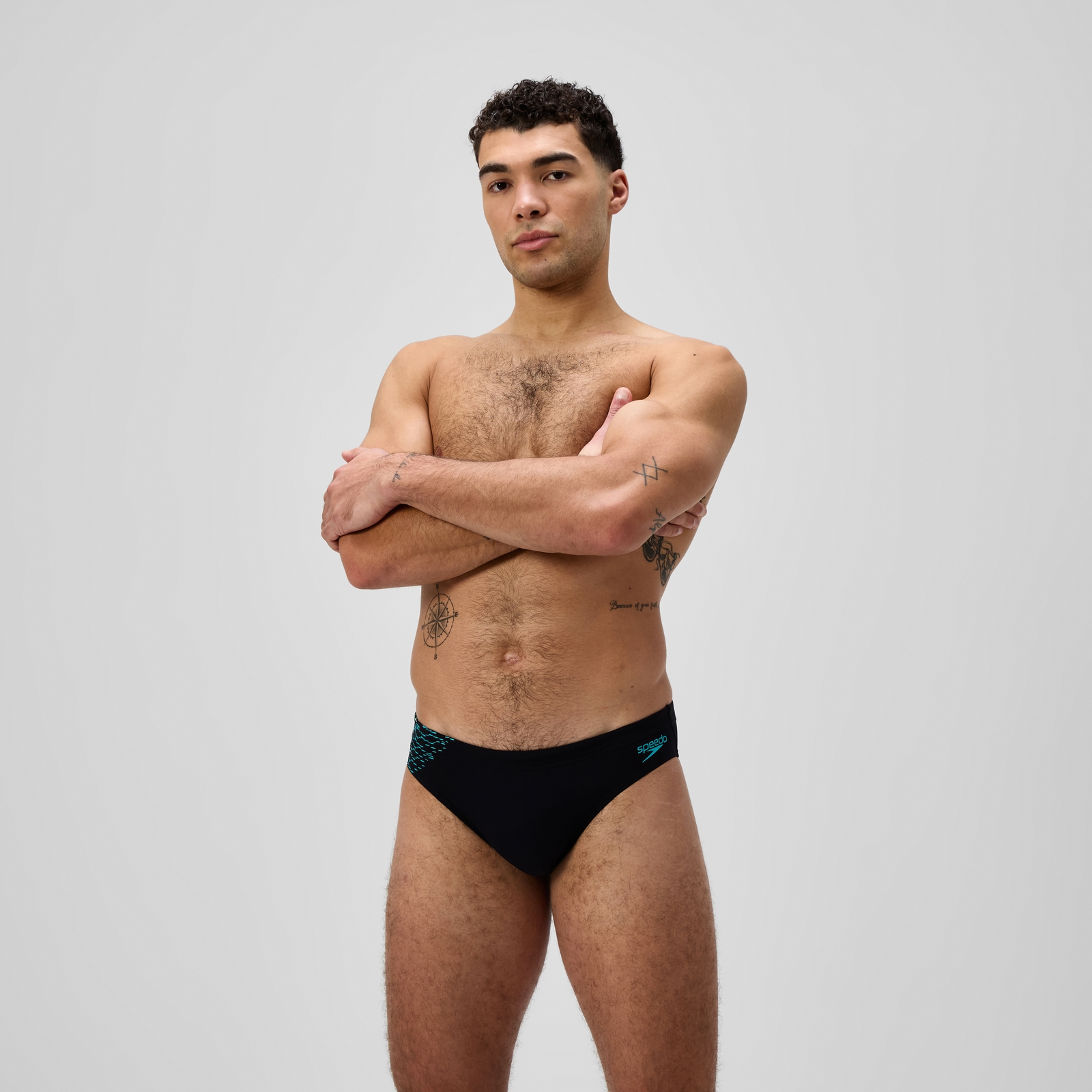 Men's Endurance+ MAX Tech Panel 7cm Brief Black