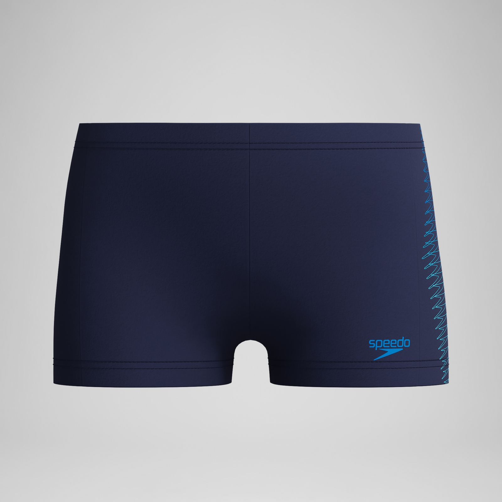 Boys Plastisol Placement Aquashort Navy/Blue