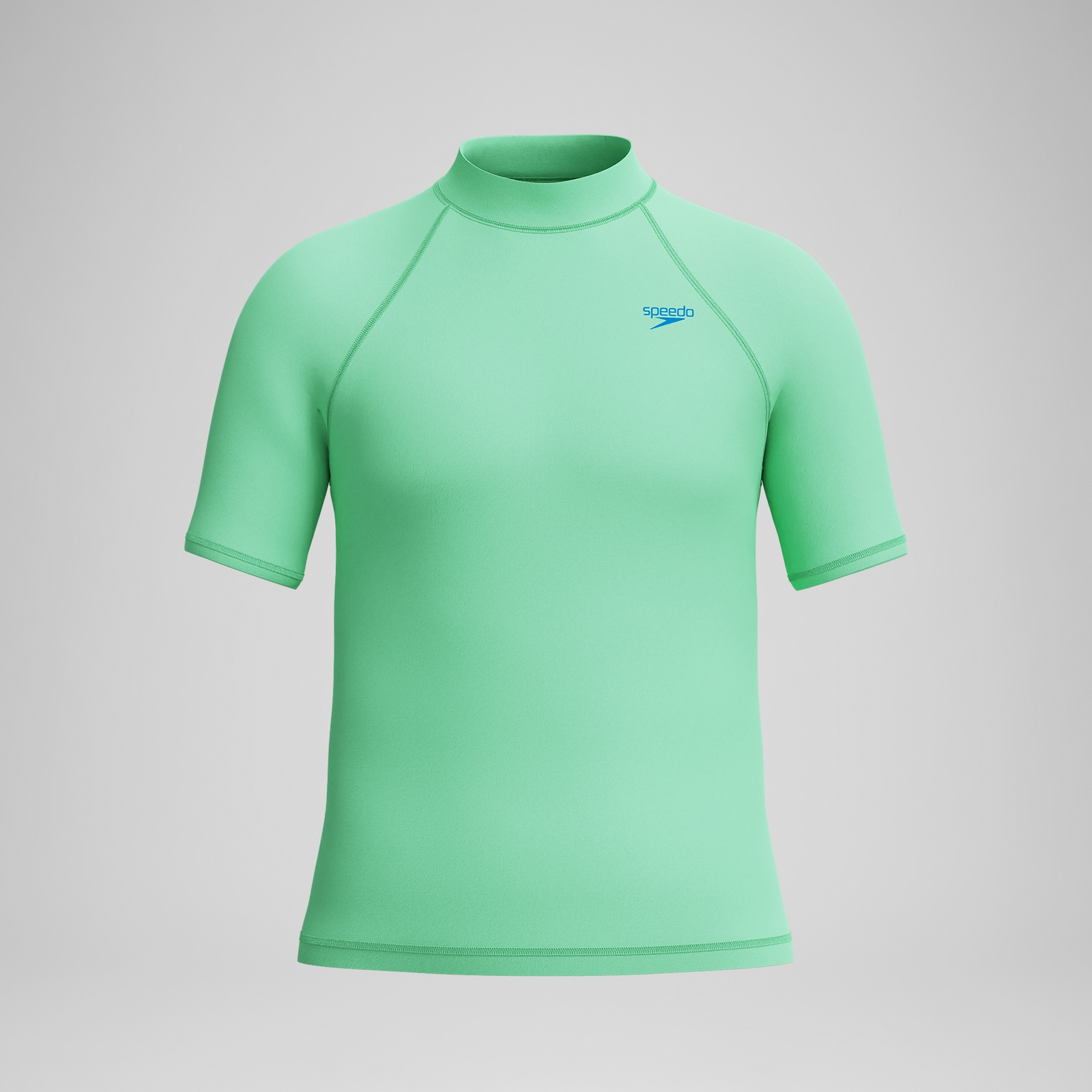 Boys Short Sleeve Rashguard Green