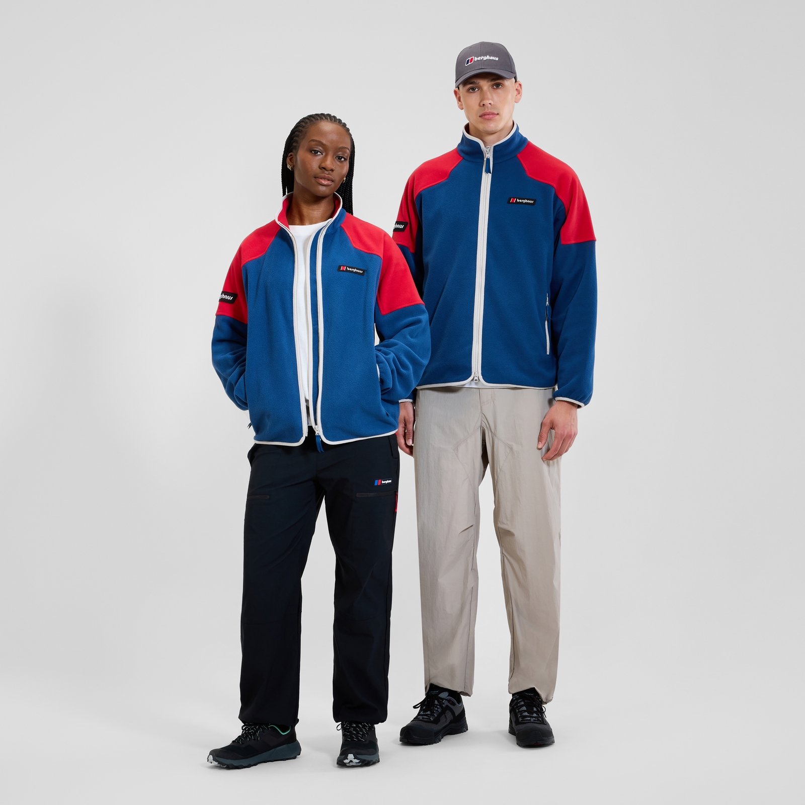 Unisex 1997 Fleece Jacket - Blue/Red