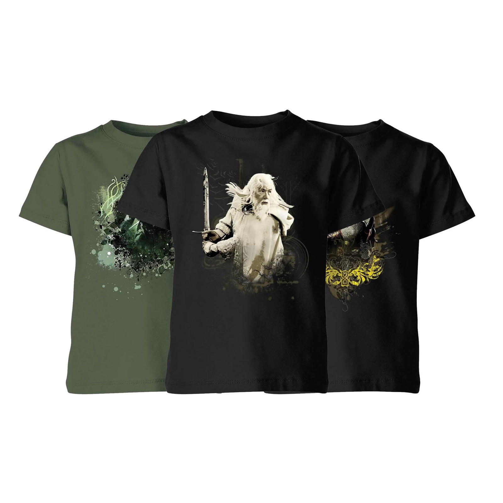 The Lord Of The Rings Kids' 3-Pack T-Shirts - 11-12 Years