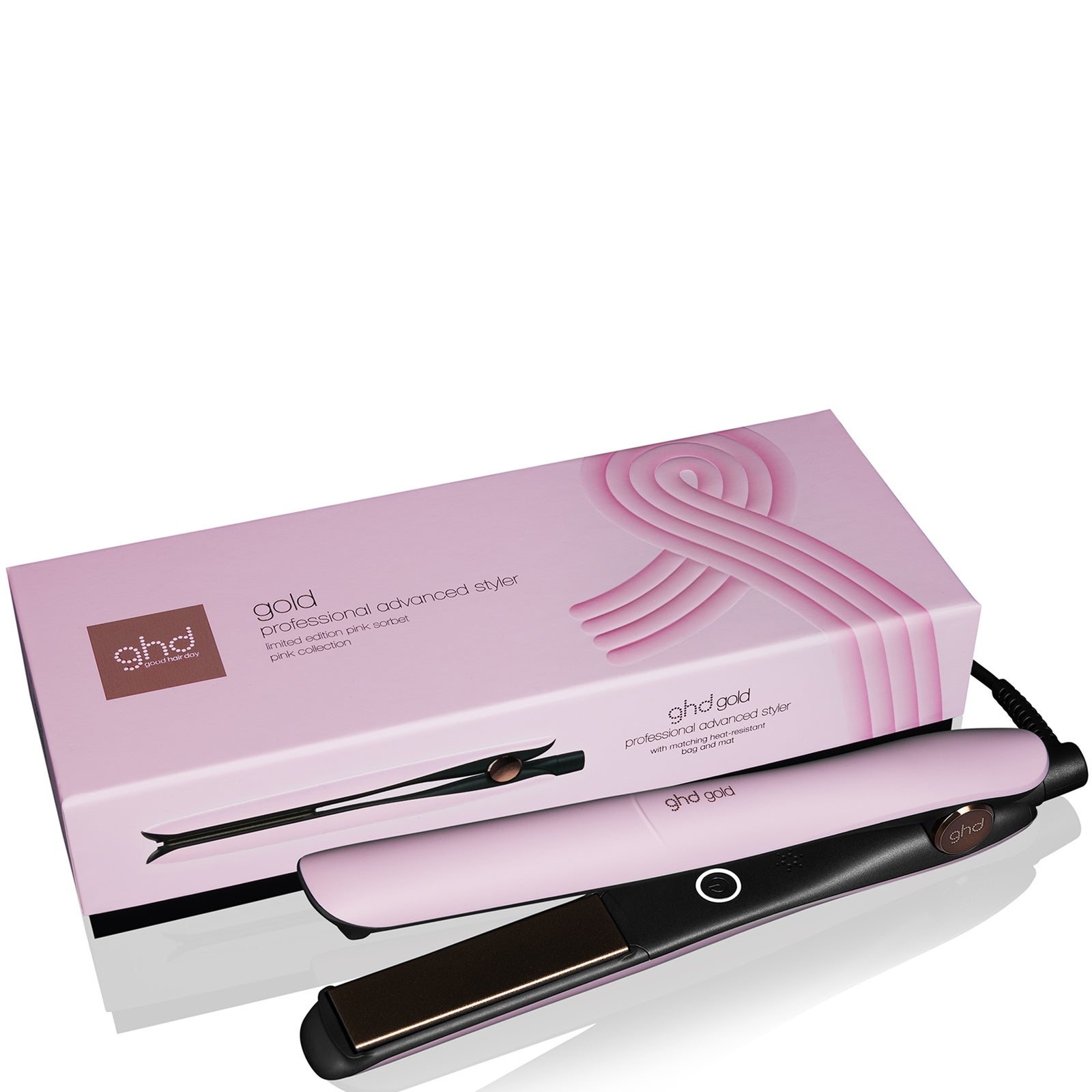 ghd Gold - Charity Limited Edition Hair Straightener in Pink Sorbet