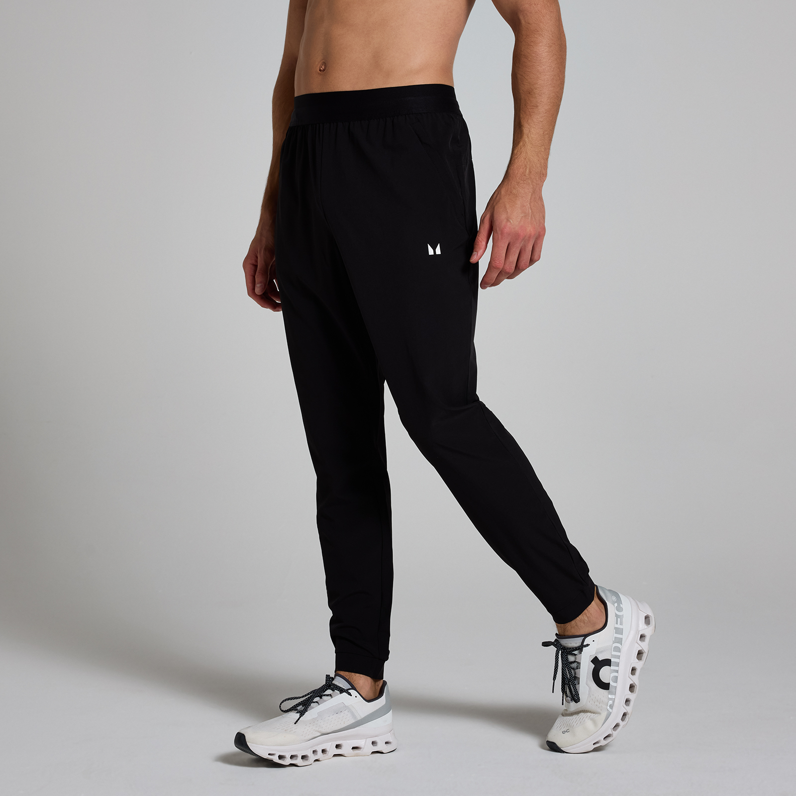 Pantaloni da jogging in tessuto MP Active da uomo - Nero - L