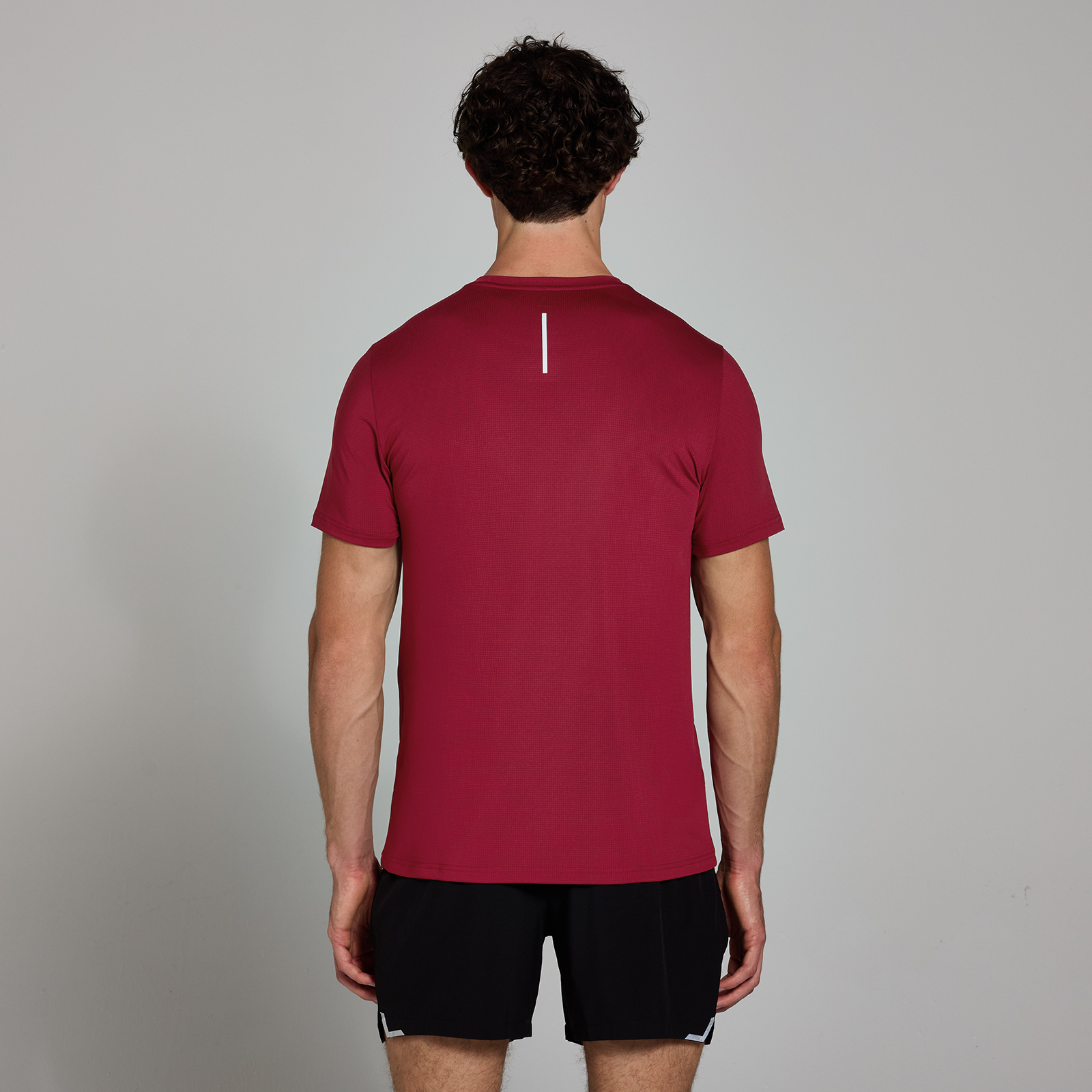 5059883404288 - MP Herren Active Gitter-T-Shirt – Dunkelrot - XL